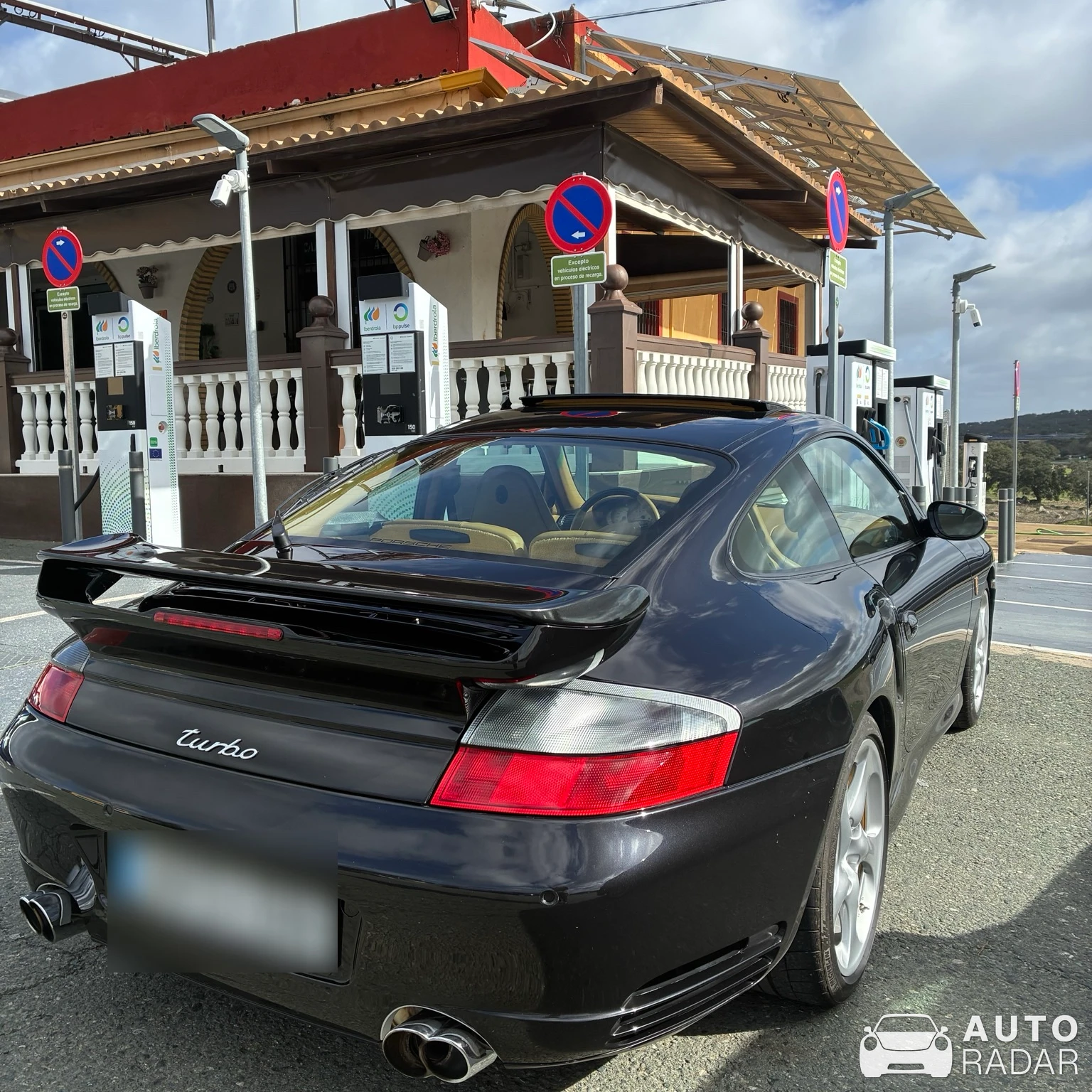 Porsche 996 Turbo spotted in Santa Olalla del Cala, España