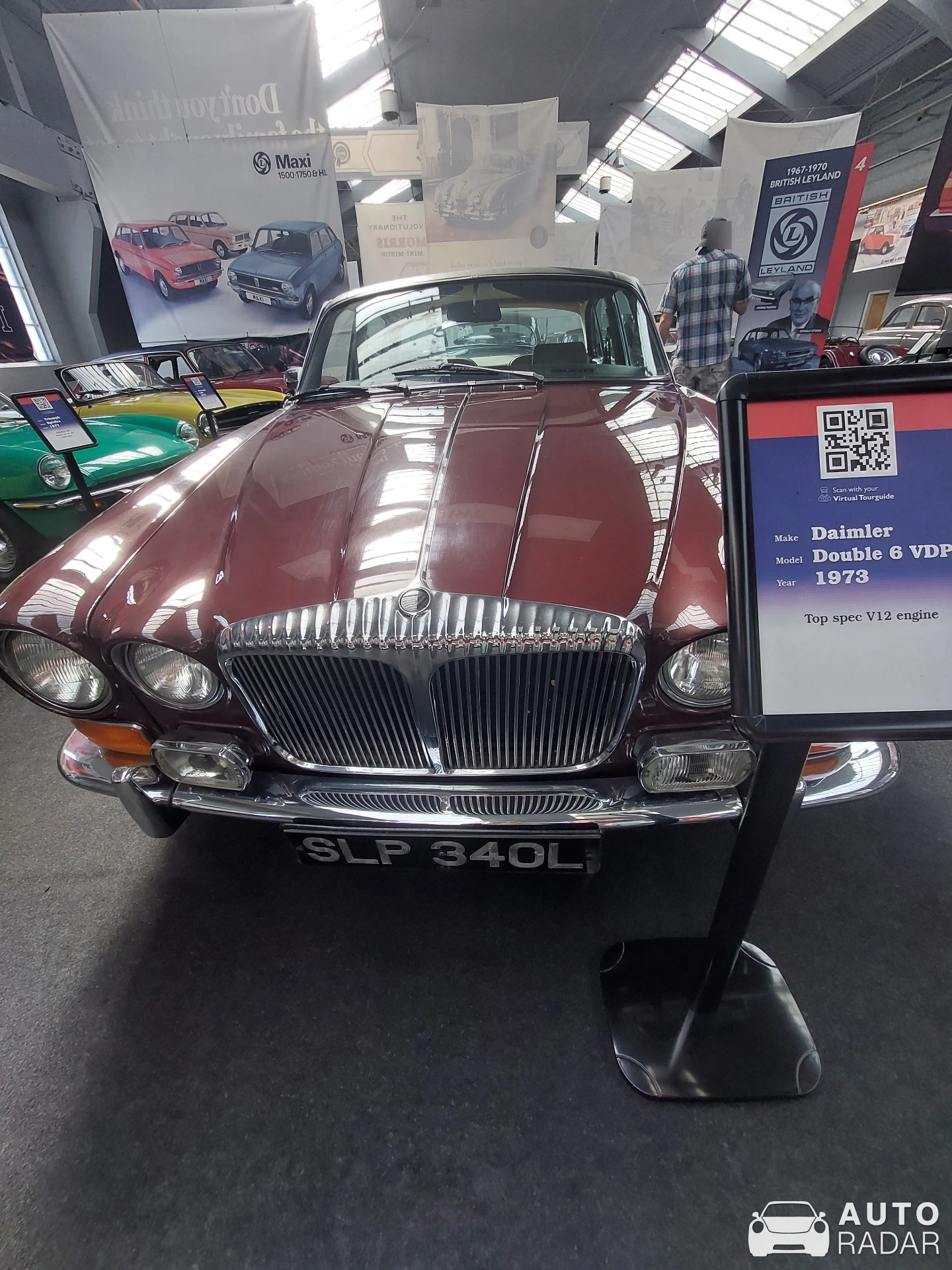 Daimler Double Six spotted in Derby