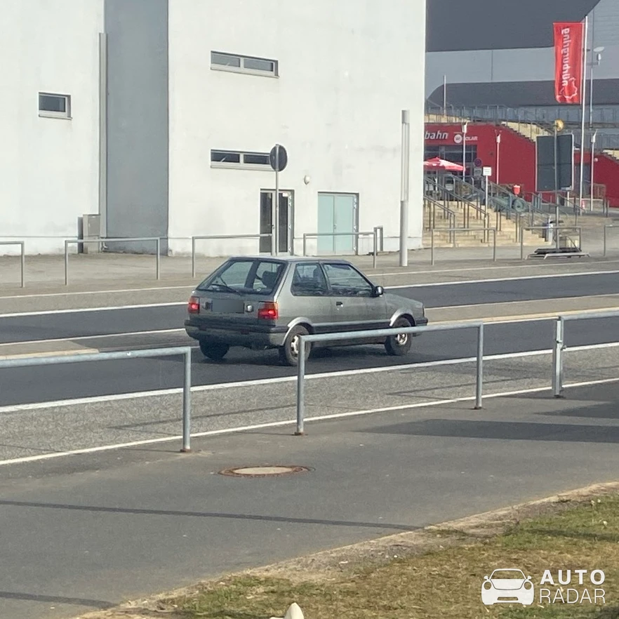 Nissan Micra K10 spotted in Nürburg