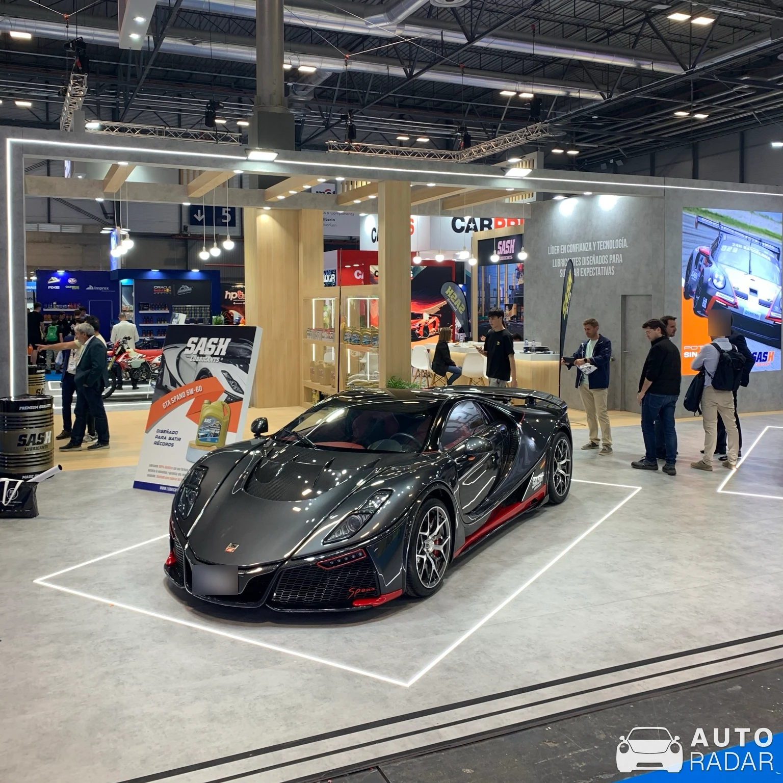 Spania GTA Spano spotted in Madrid