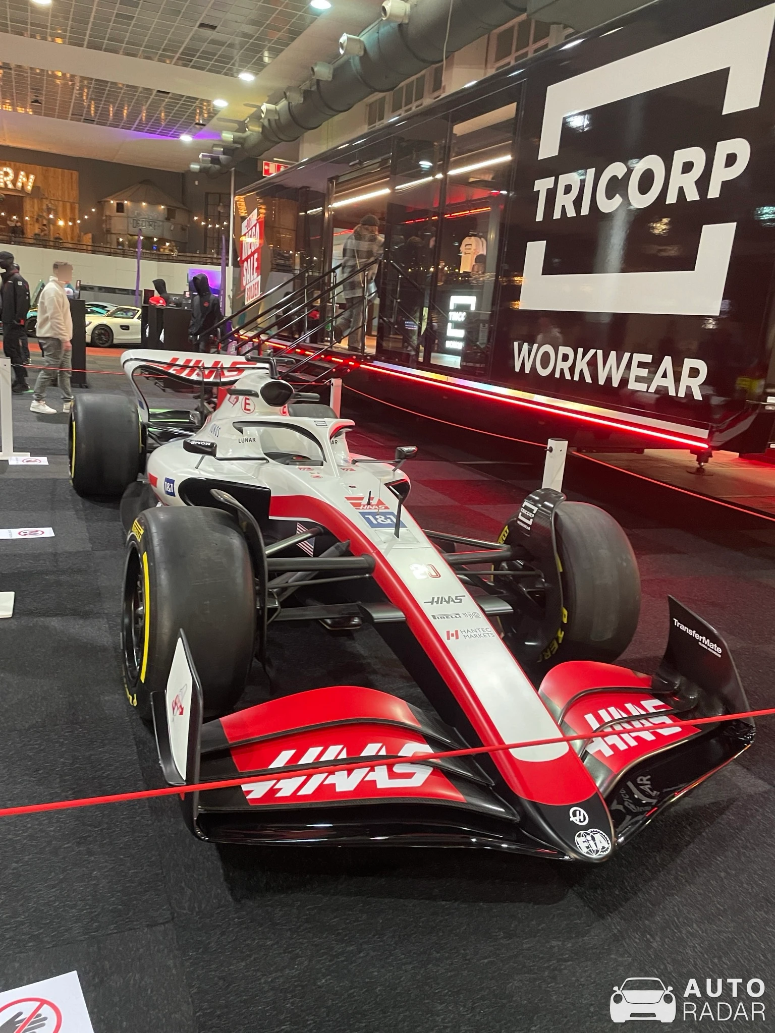 Haas VF-23 spotted in Lille
