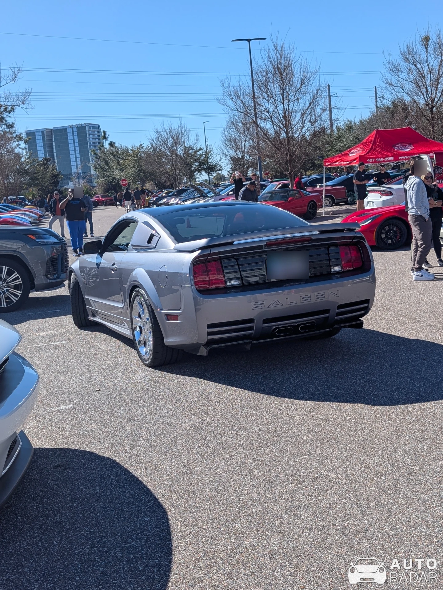 Saleen S281 3-Valve Extreme Convertible spotted in Dhodhari
