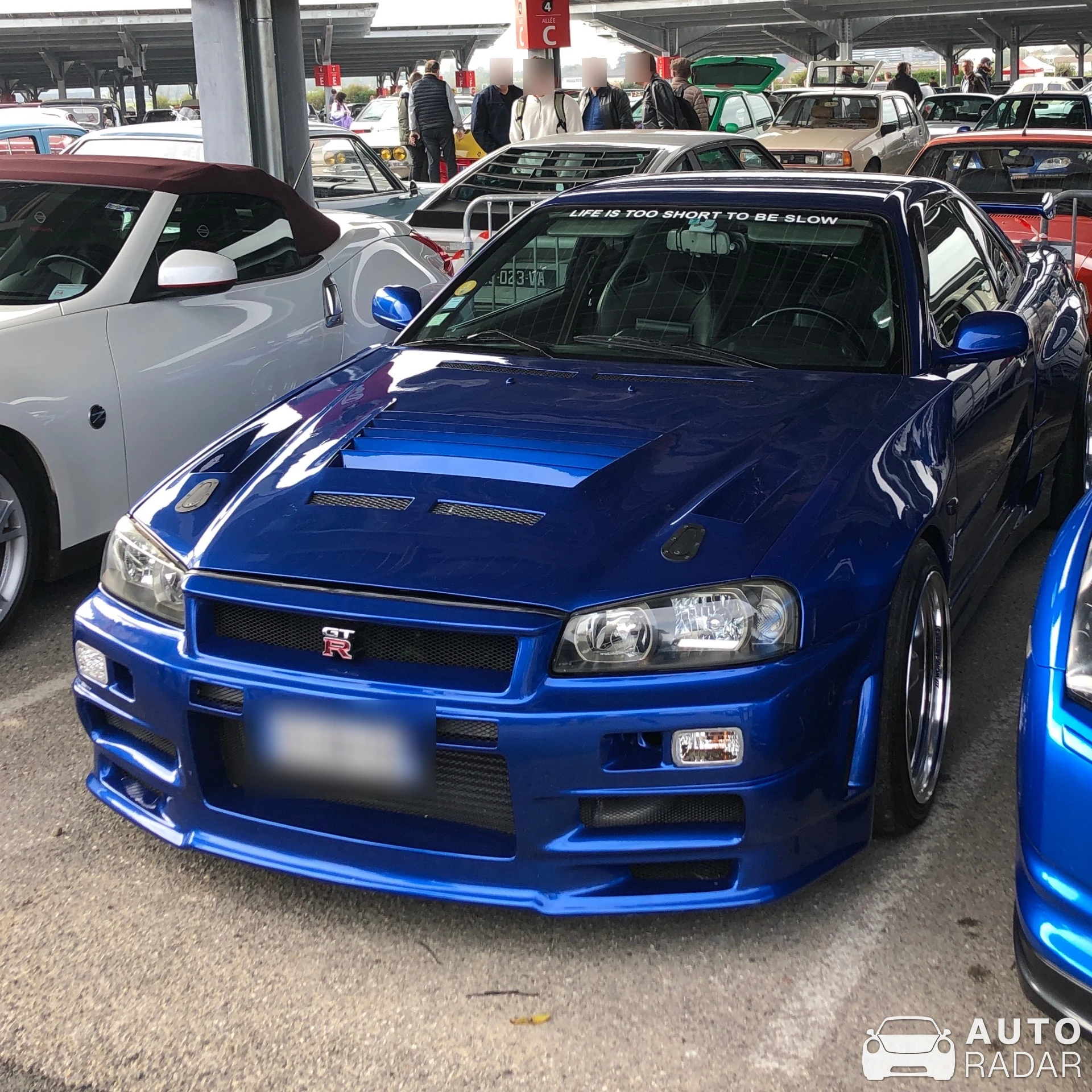 Nissan Skyline R34 GT-R spotted in Chassieu, France