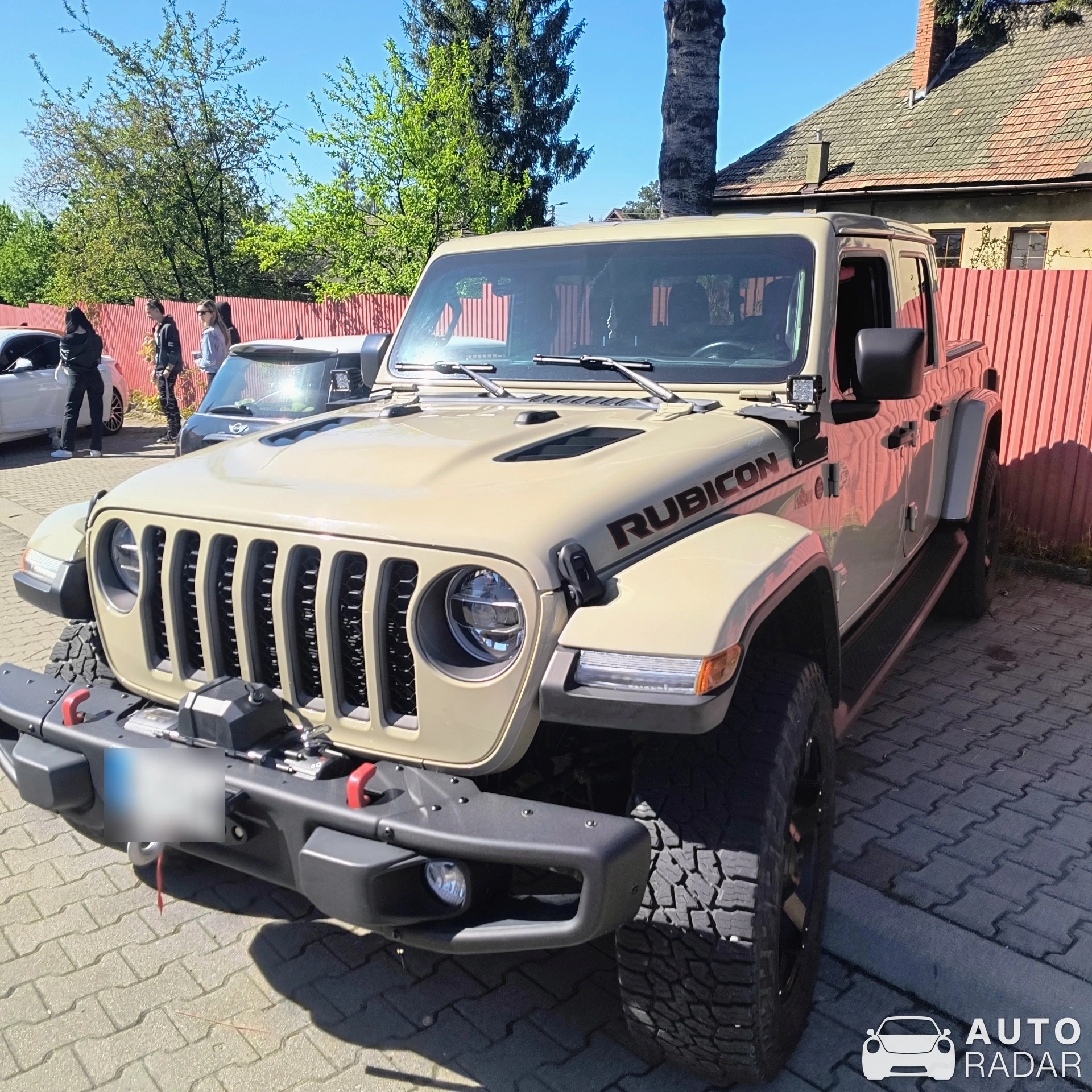 Jeep Gladiator Rubicon spotted in Andrychów