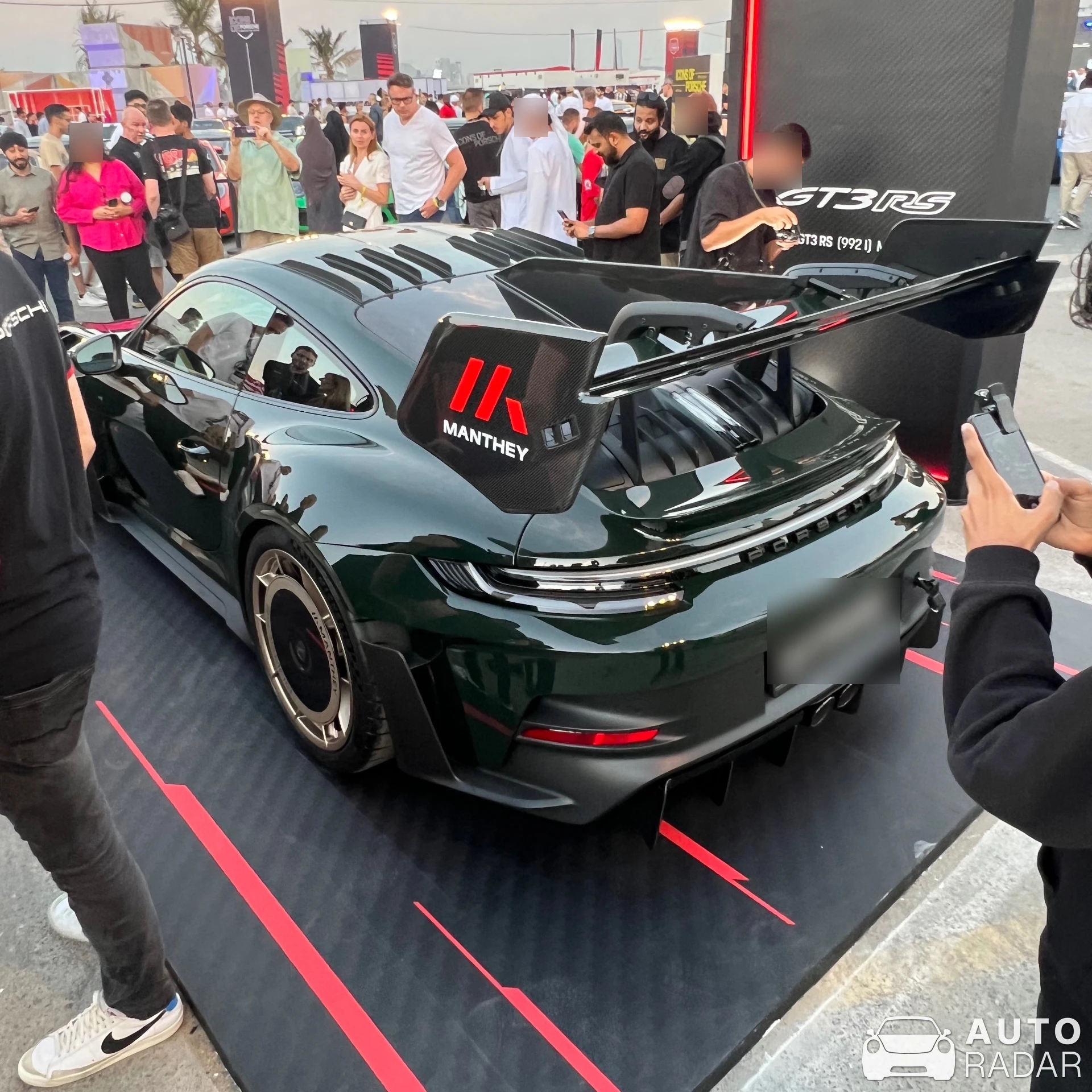 Porsche 992 GT3 RS MkI MR spotted in Dubai, United Arab Emirates