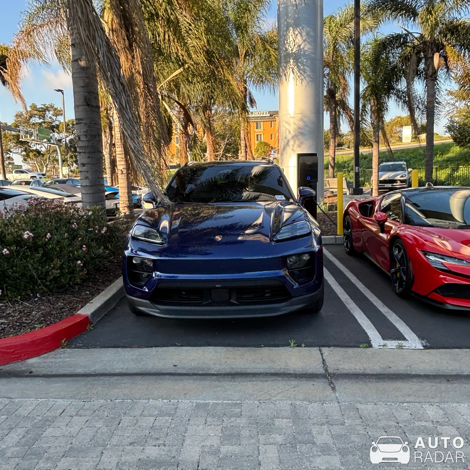 Porsche Macan 4 EV spotted in Hawthorne, United States