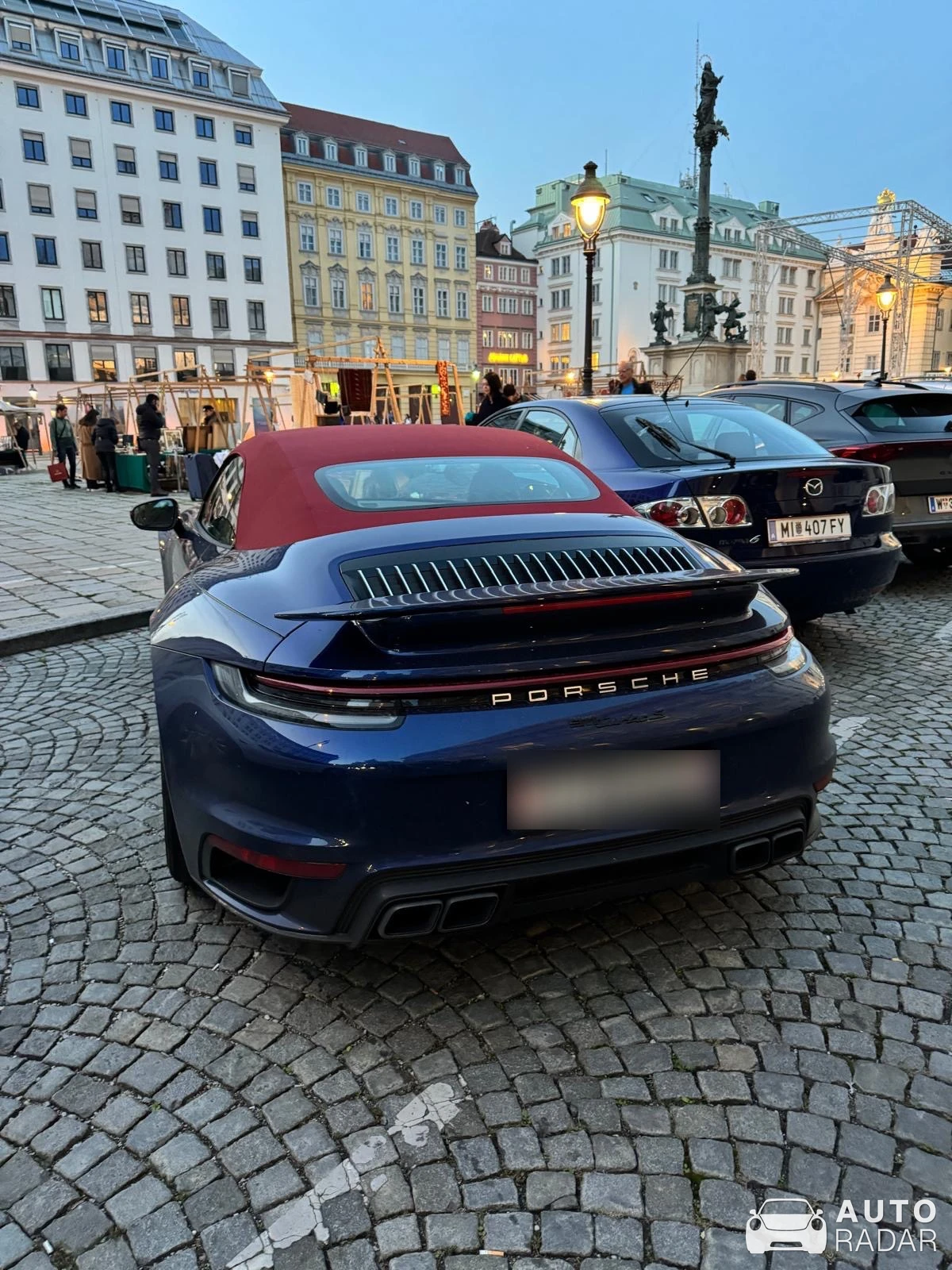 Porsche 992 Turbo S Cabriolet MkI spotted in Wien, Austria