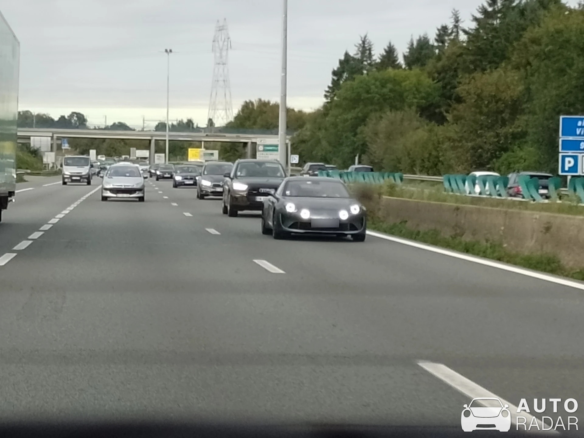 Alpine A110 spotted in Saint-Denis, France