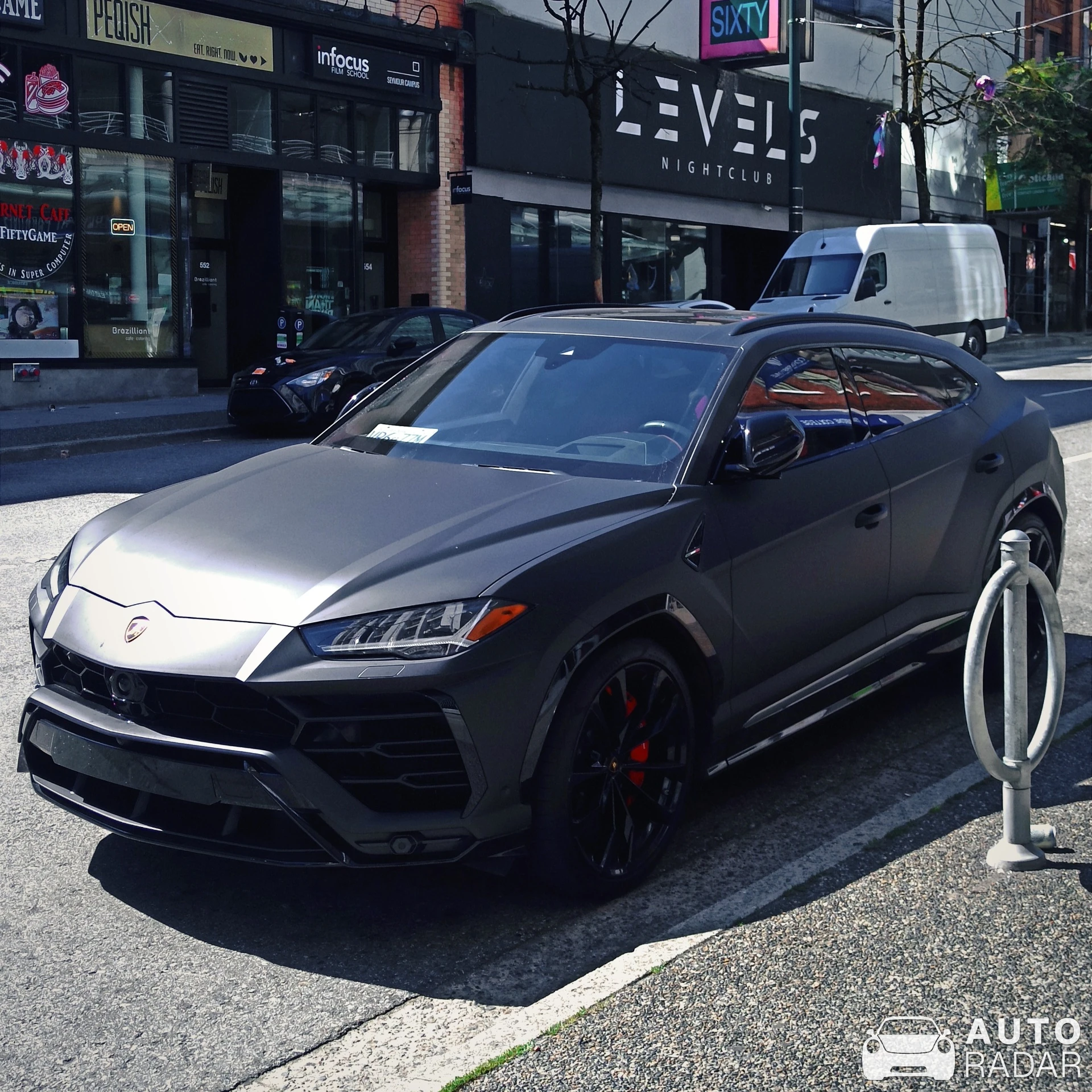 Lamborghini Urus spotted in Vancouver, Canada