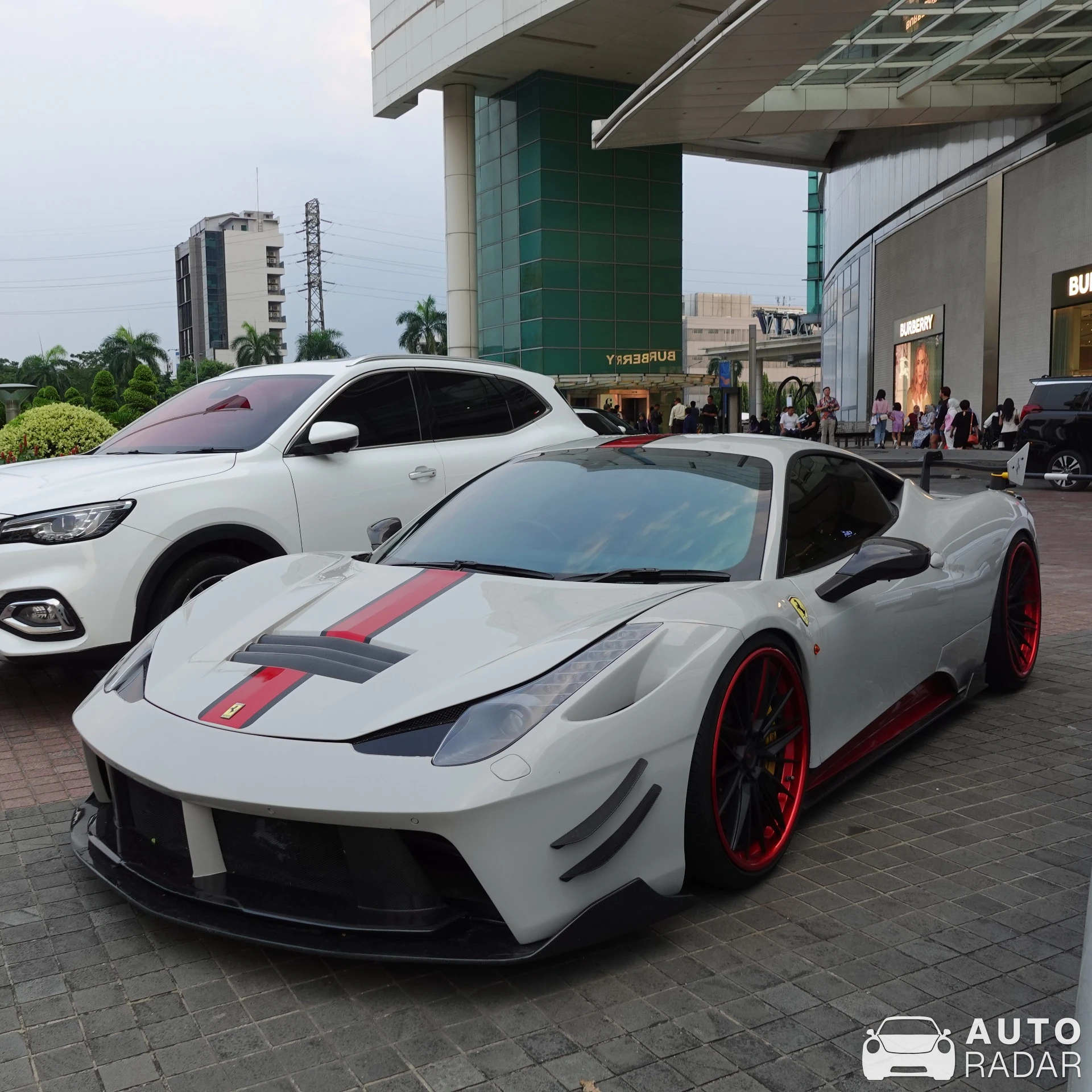 Ferrari 458 Italia Prior Design spotted