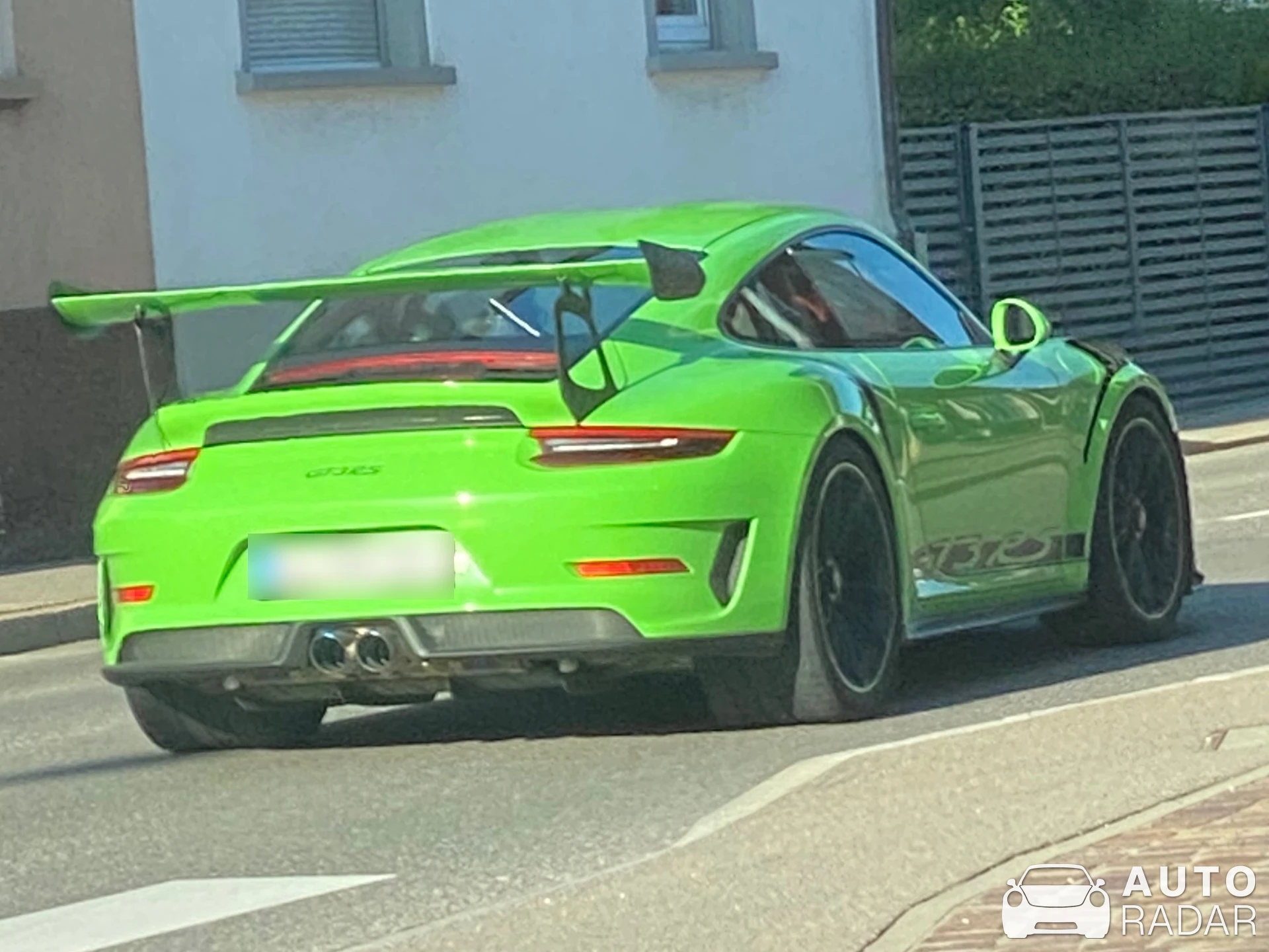 Porsche 991 GT3 RS MkI spotted in Bad Saulgau, Deutschland