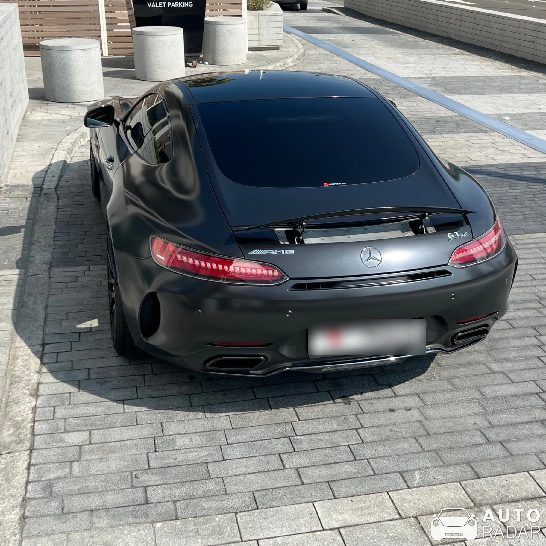 Mercedes-AMG GT C Edition 50 C190 spotted in Abu Dhabi, United Arab Emirates