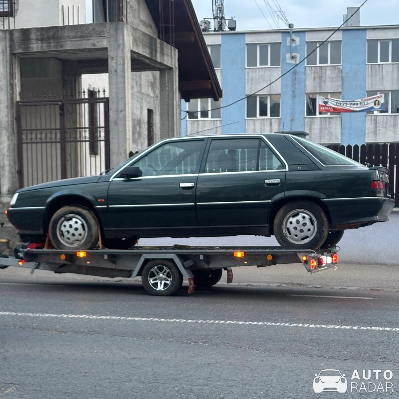 Renault 25 spotted in Târnăveni