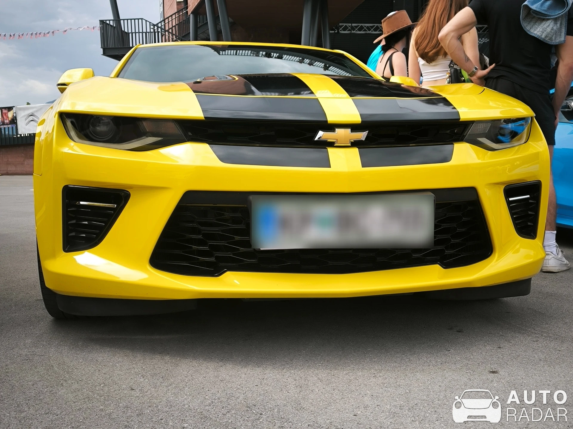 Chevrolet Camaro SS spotted in Celje