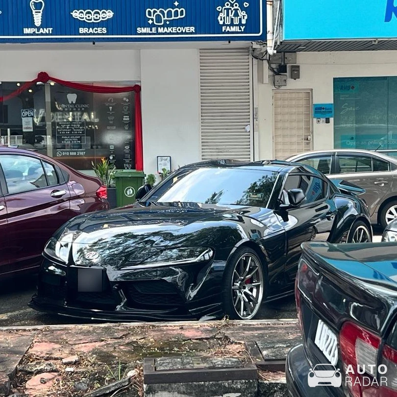 Toyota GR Supra A90 spotted in Kuala Lumpur, Malaysia