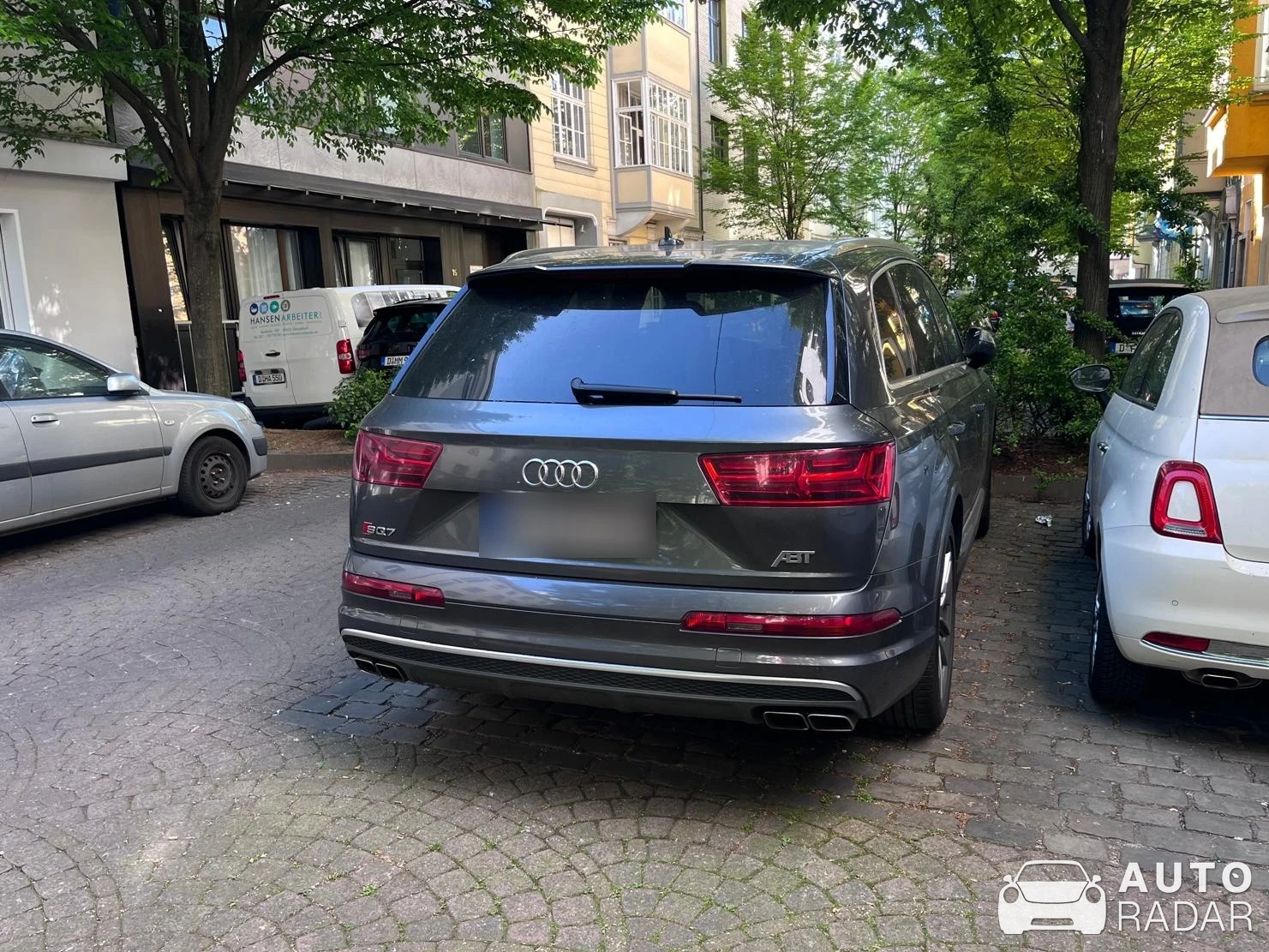 Audi SQ7 ABT spotted in Düsseldorf