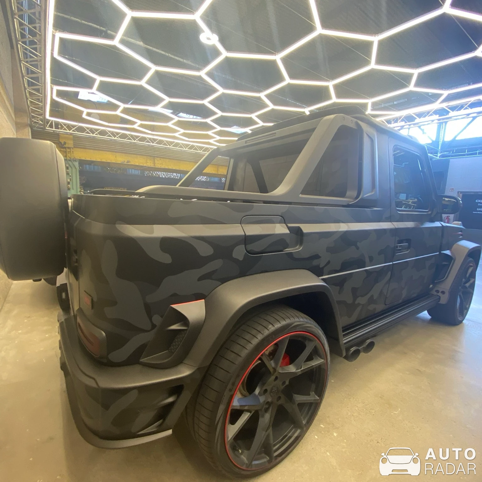 Mercedes-AMG G 63 W463 2018 Mansory x Philipp Plein Star Trooper spotted in Davos