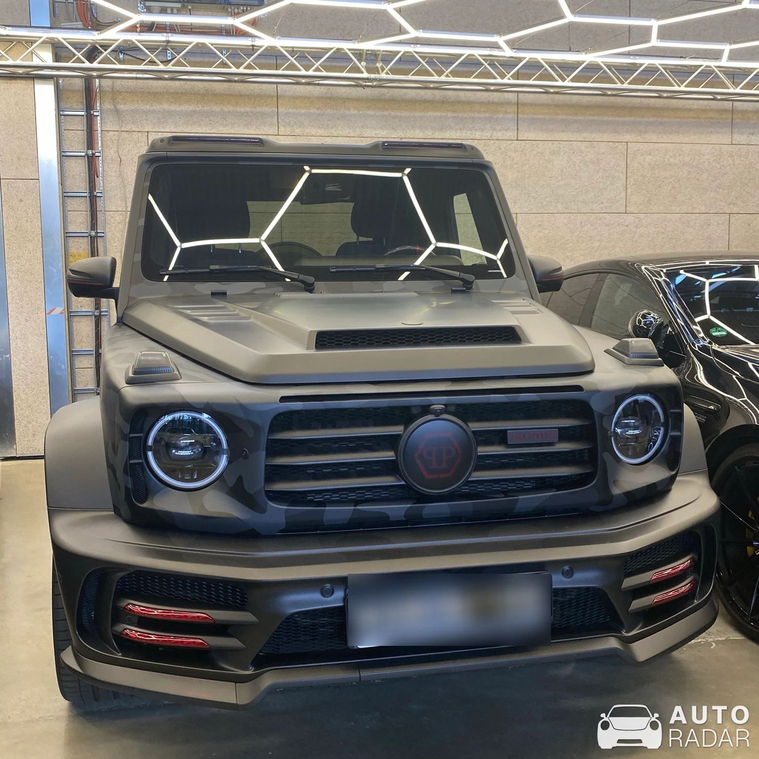 Mercedes-AMG G 63 W463 2018 Mansory x Philipp Plein Star Trooper spotted in Davos, Schweiz