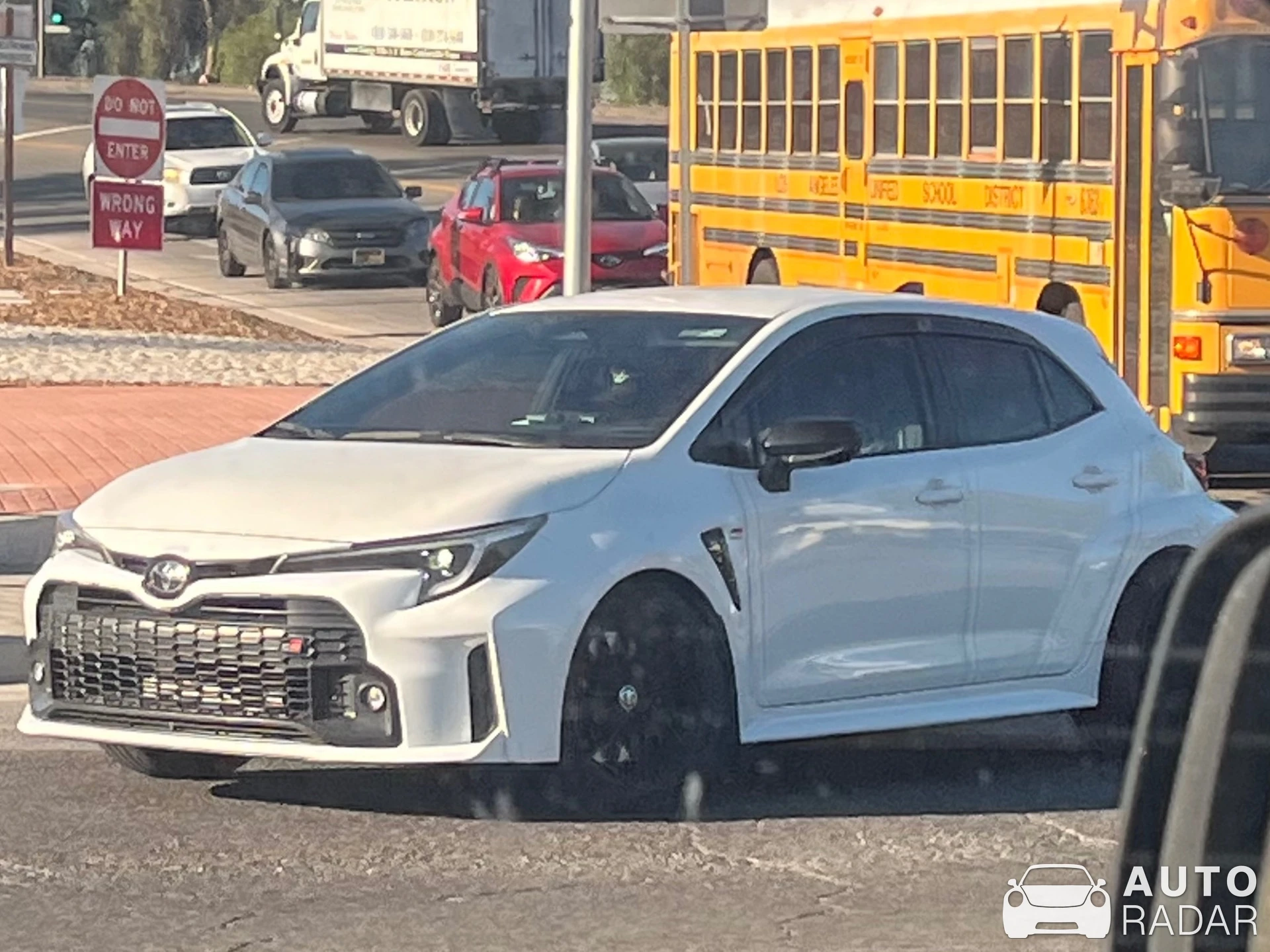 Toyota GR Corolla spotted in Los Angeles, United States