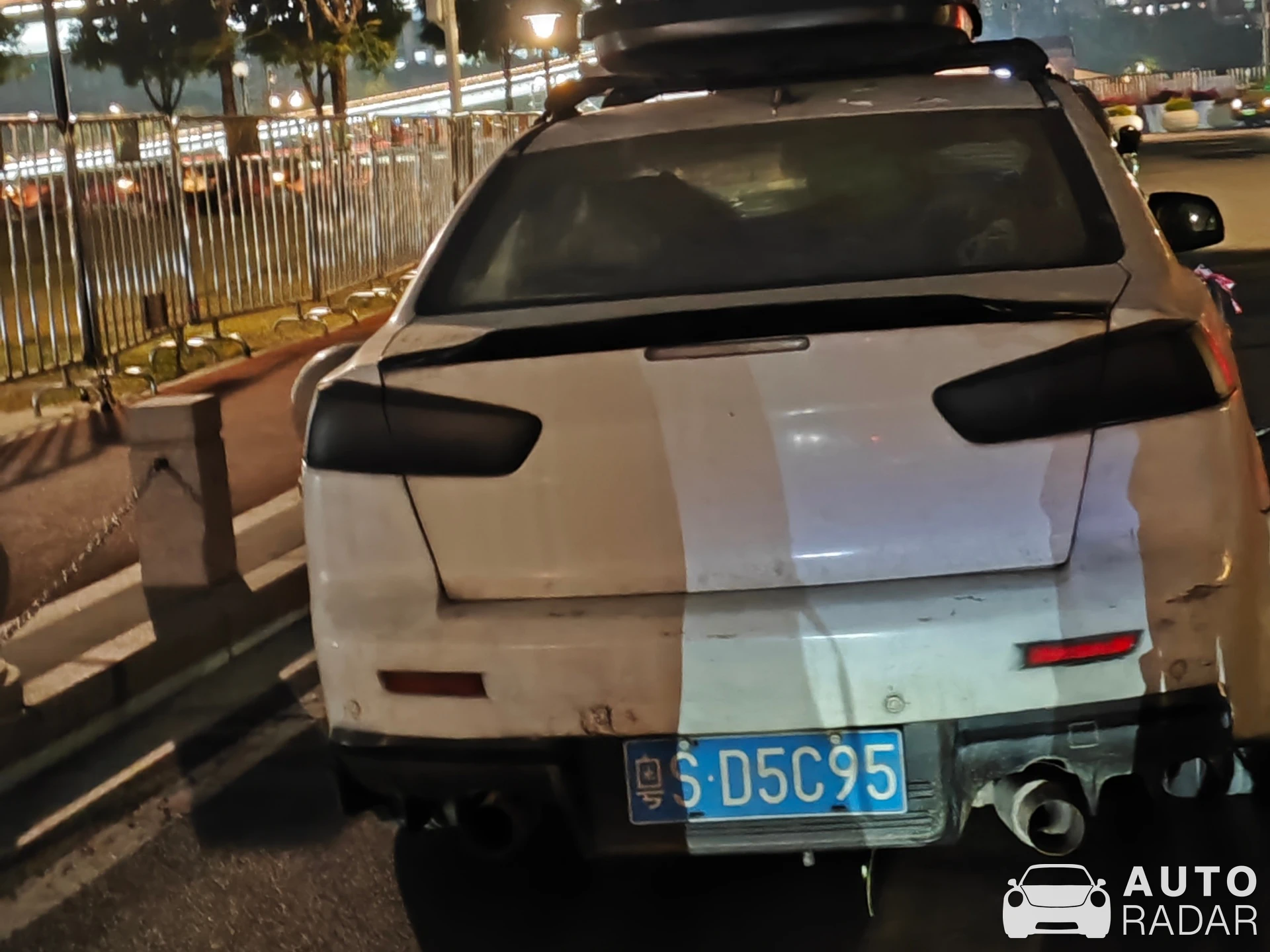 Mitsubishi Lancer Evolution X spotted in 广州市, 中國