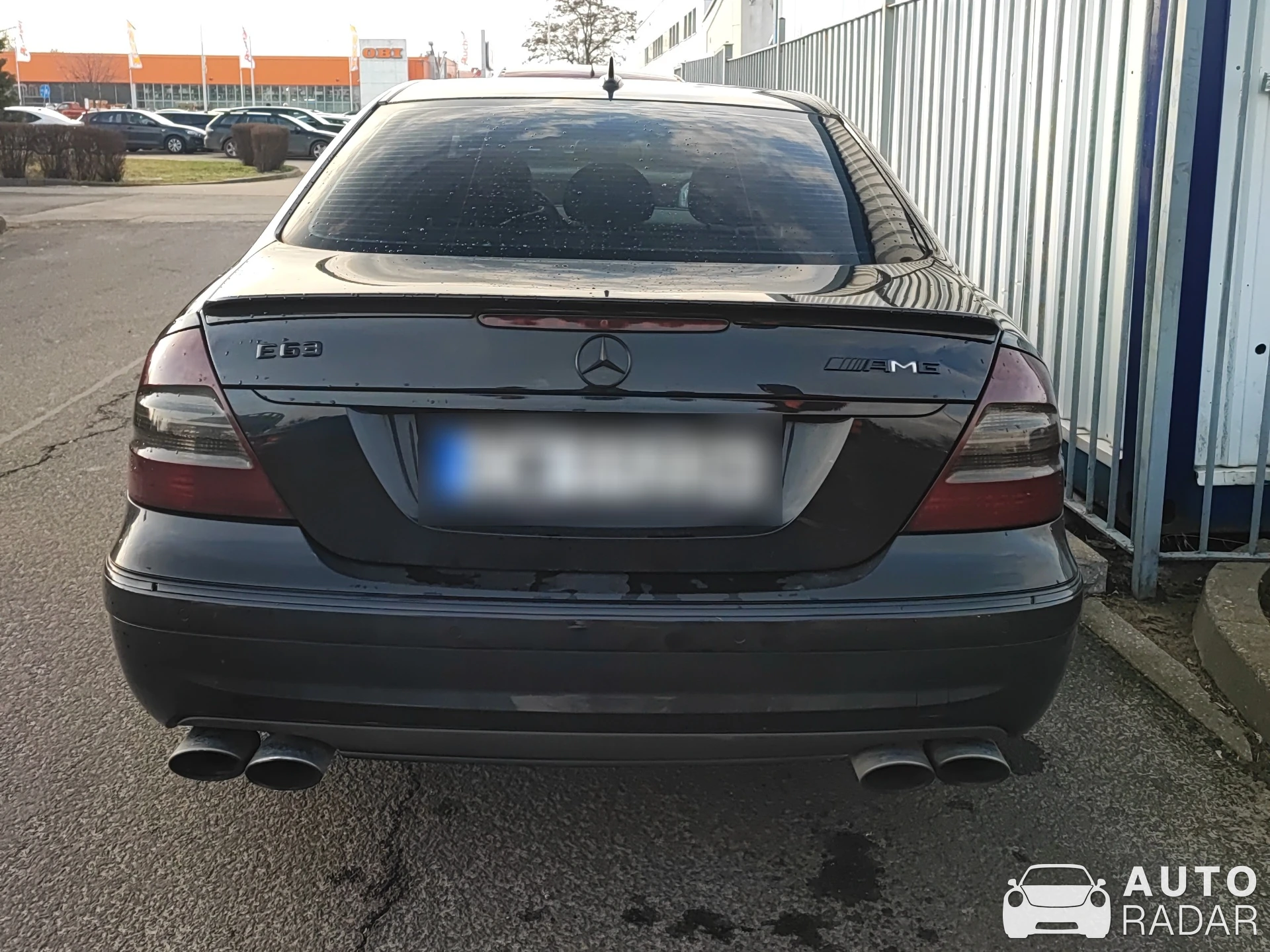 Mercedes-AMG E 63 W211 spotted in Włocławek, Poland