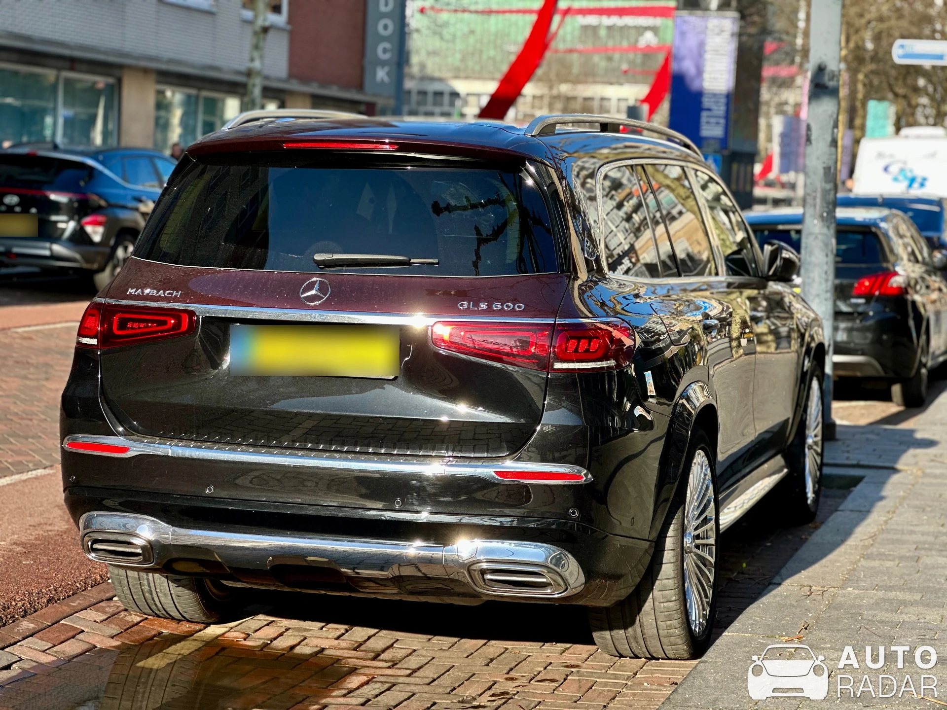 Mercedes-Maybach GLS 600 spotted in Rotterdam, Netherlands
