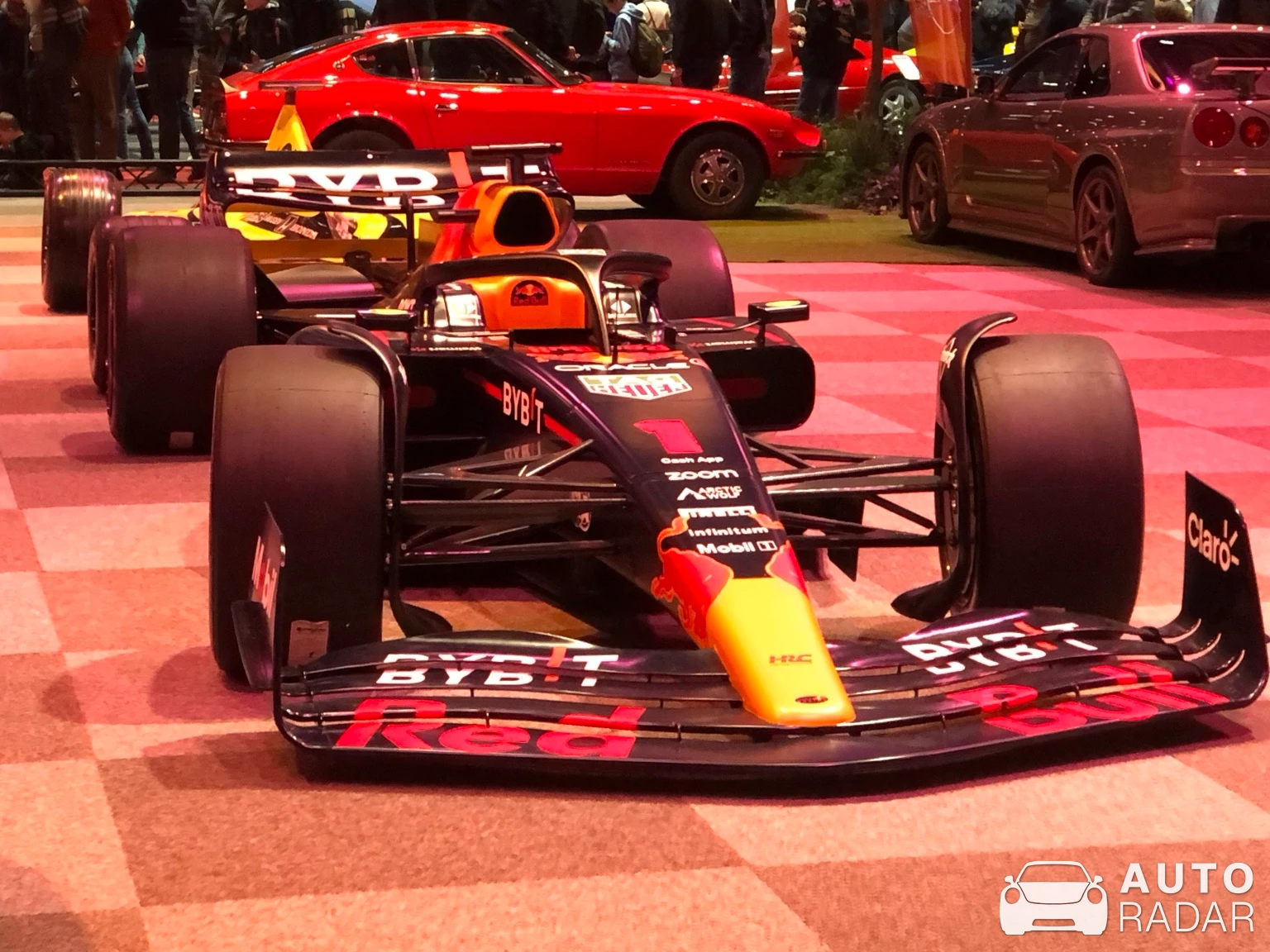 Red Bull Racing RB18 spotted in Maastricht