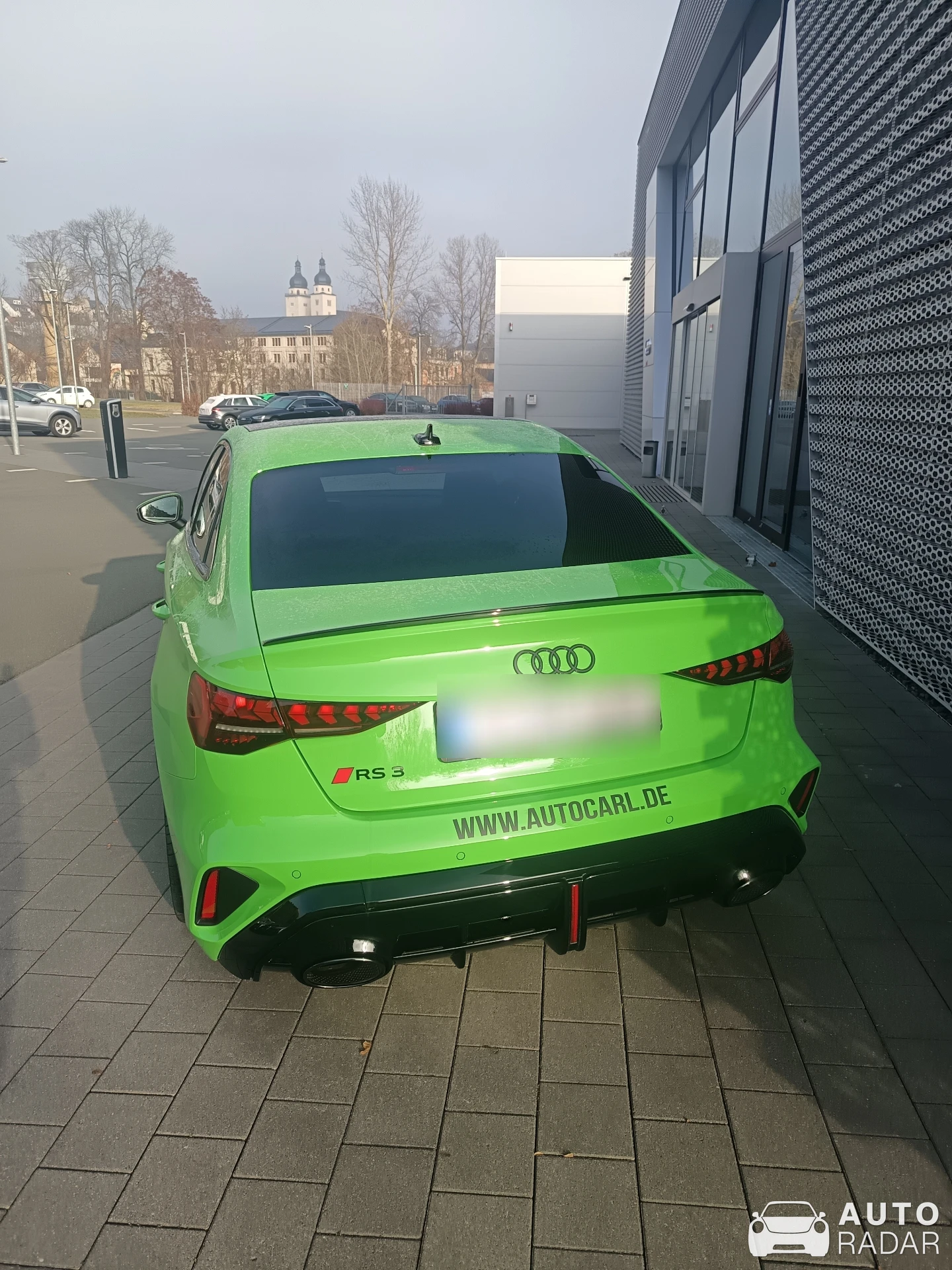 Audi RS3 Sportback spotted in Plauen, Germany