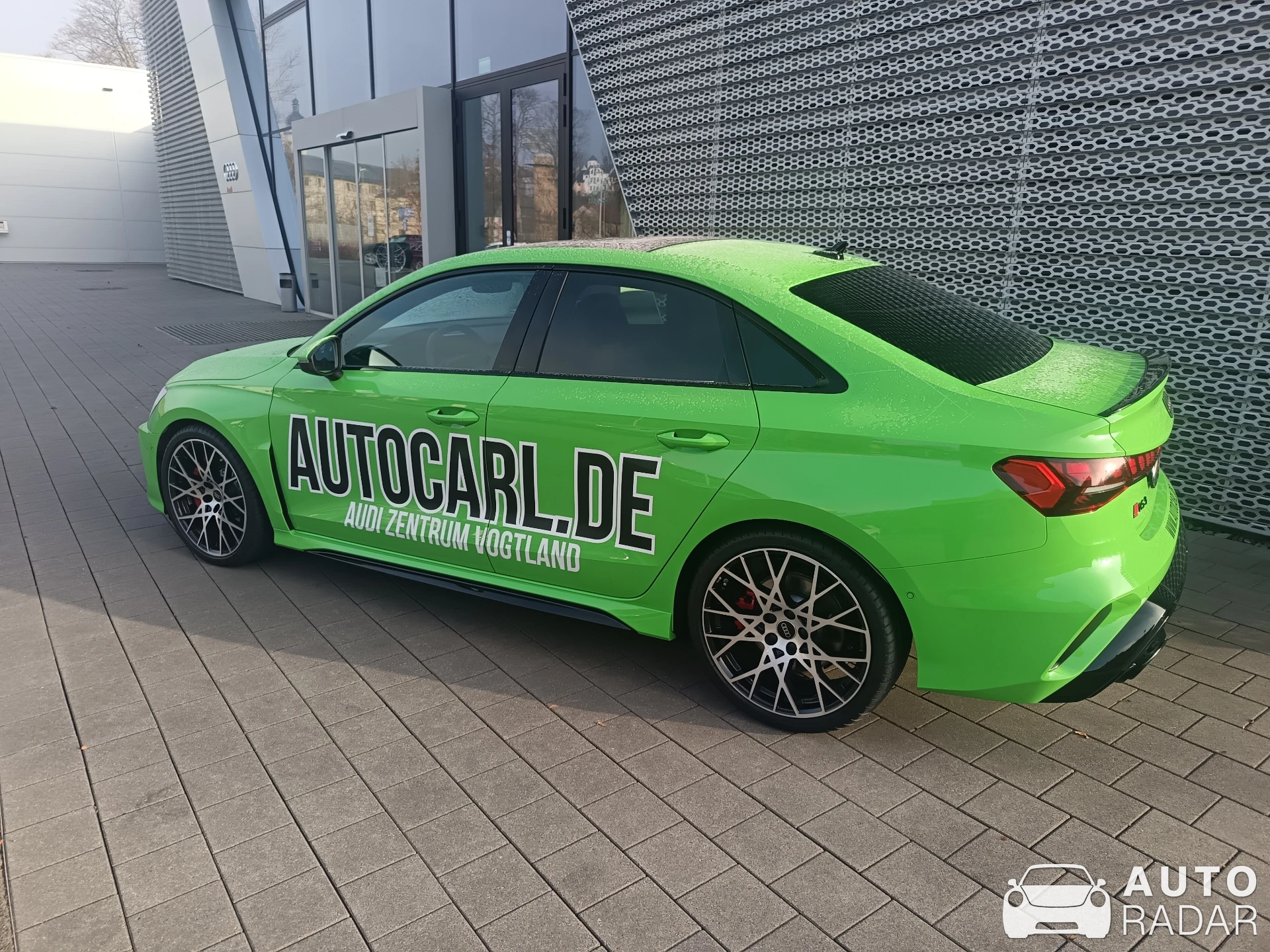 Audi RS3 Sportback spotted in Plauen