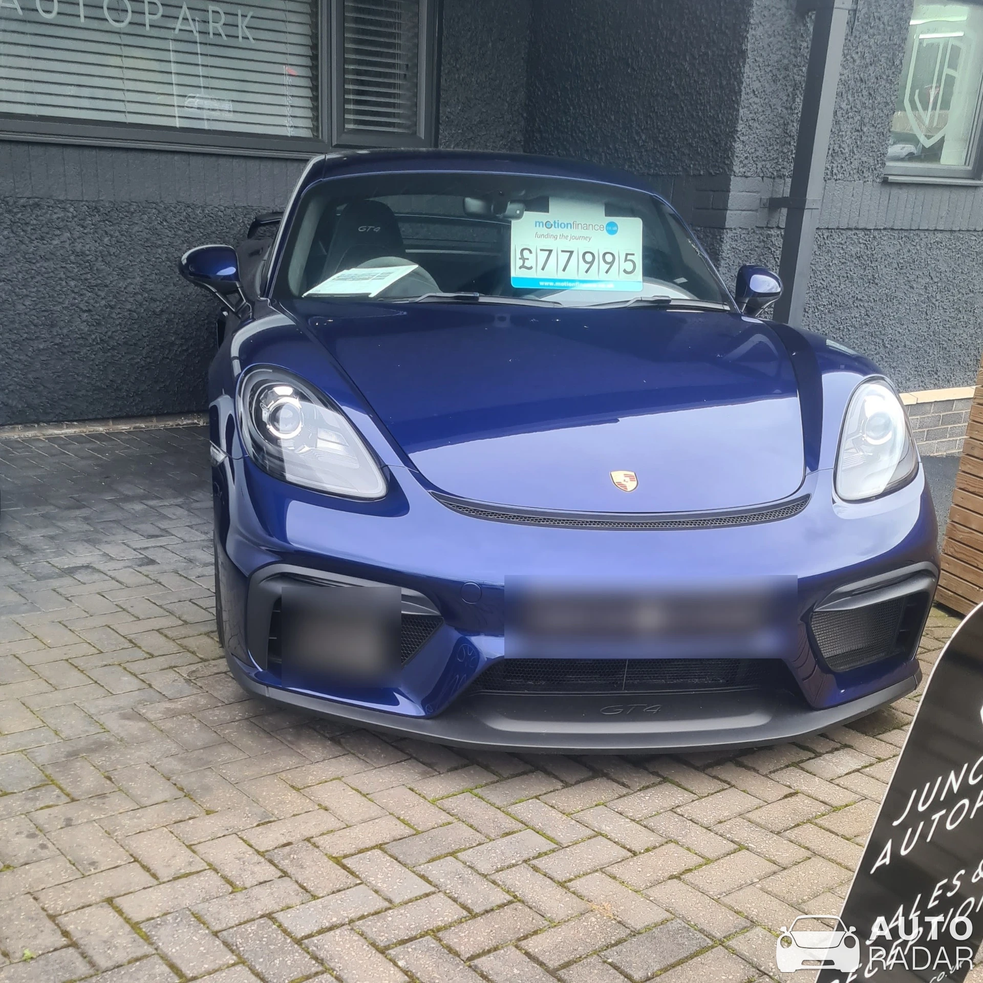 Porsche 718 Cayman GT4 spotted in Conwy, United Kingdom