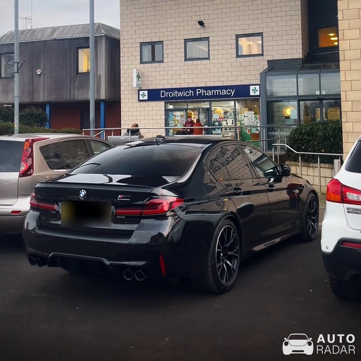 BMW M5 F90 Competition spotted in Droitwich Spa, United Kingdom