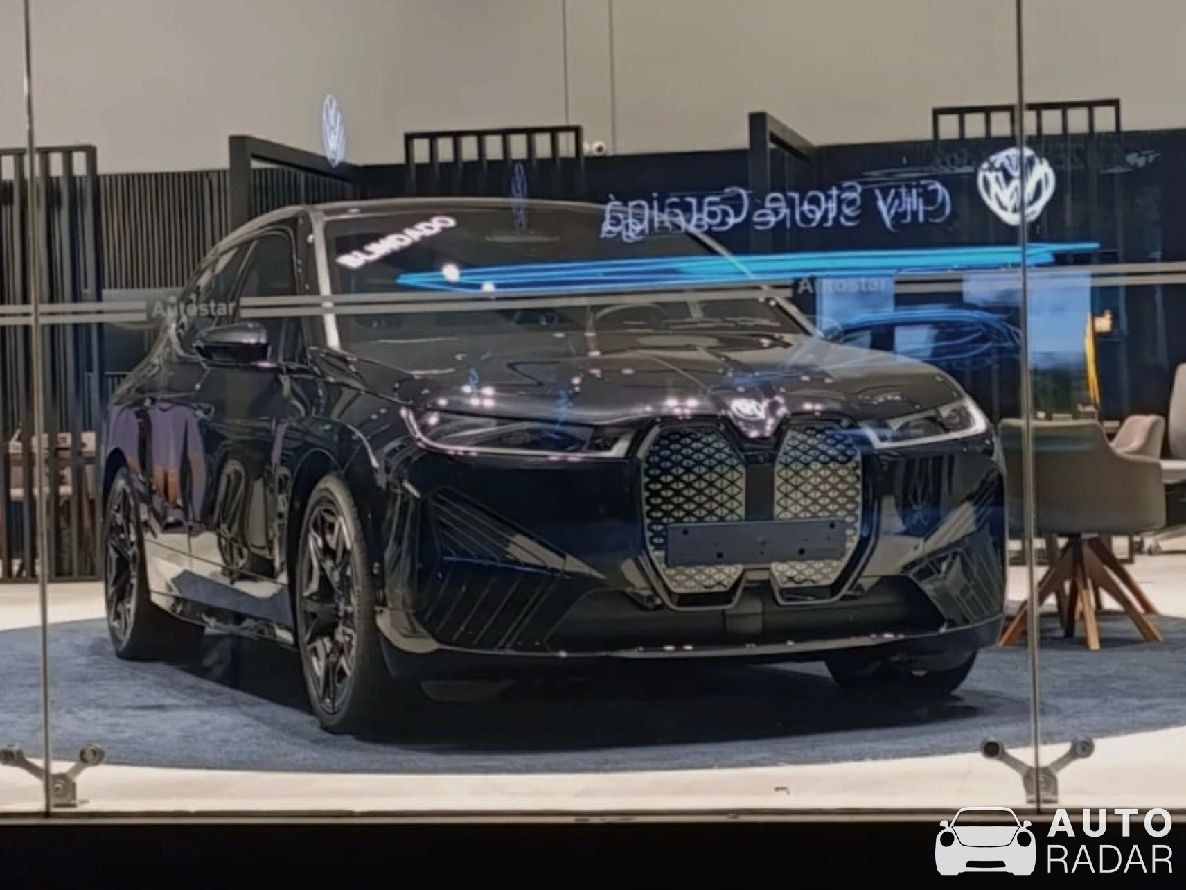 BMW iX2 spotted in Santos