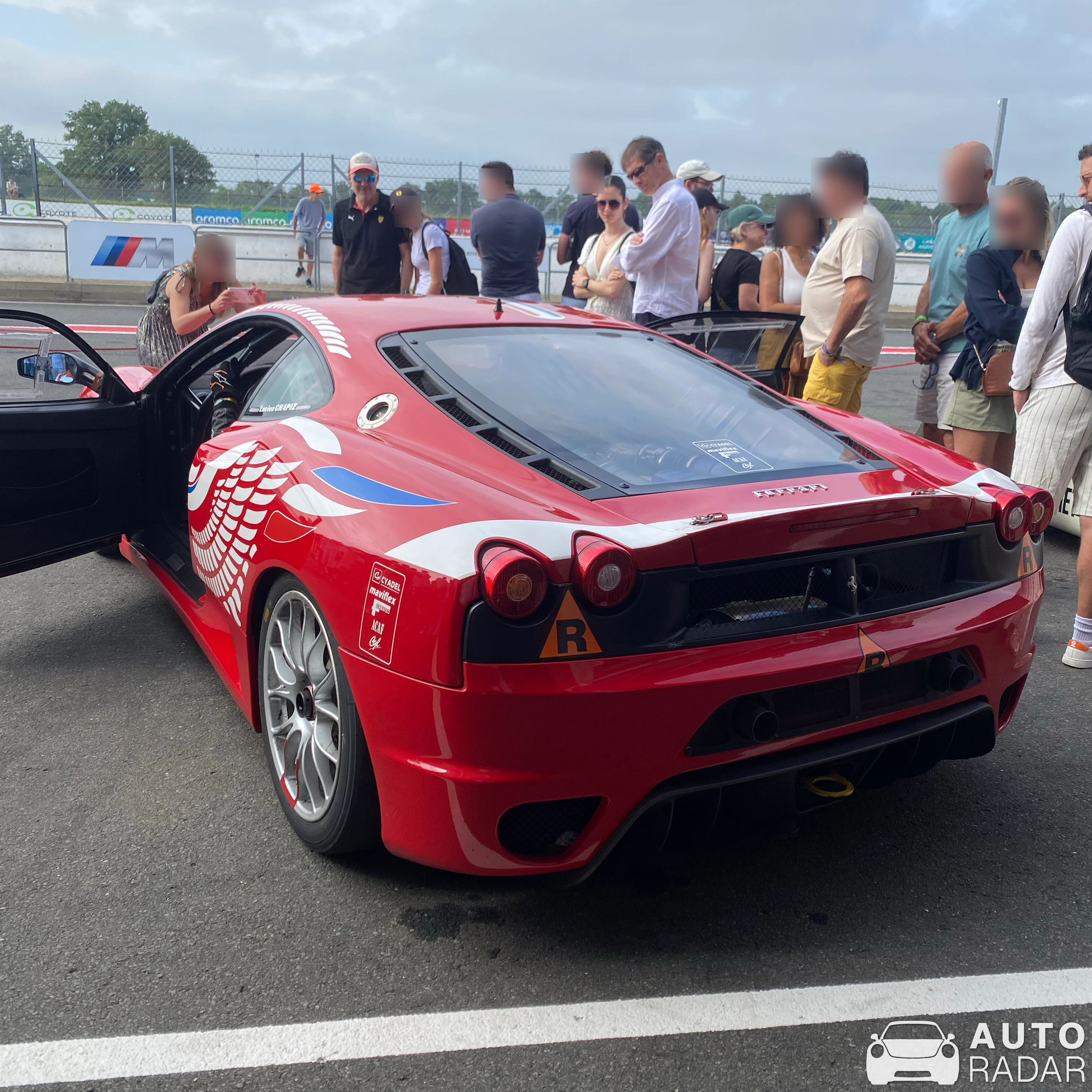 Ferrari F430 Challenge spotted in Le Vigeant