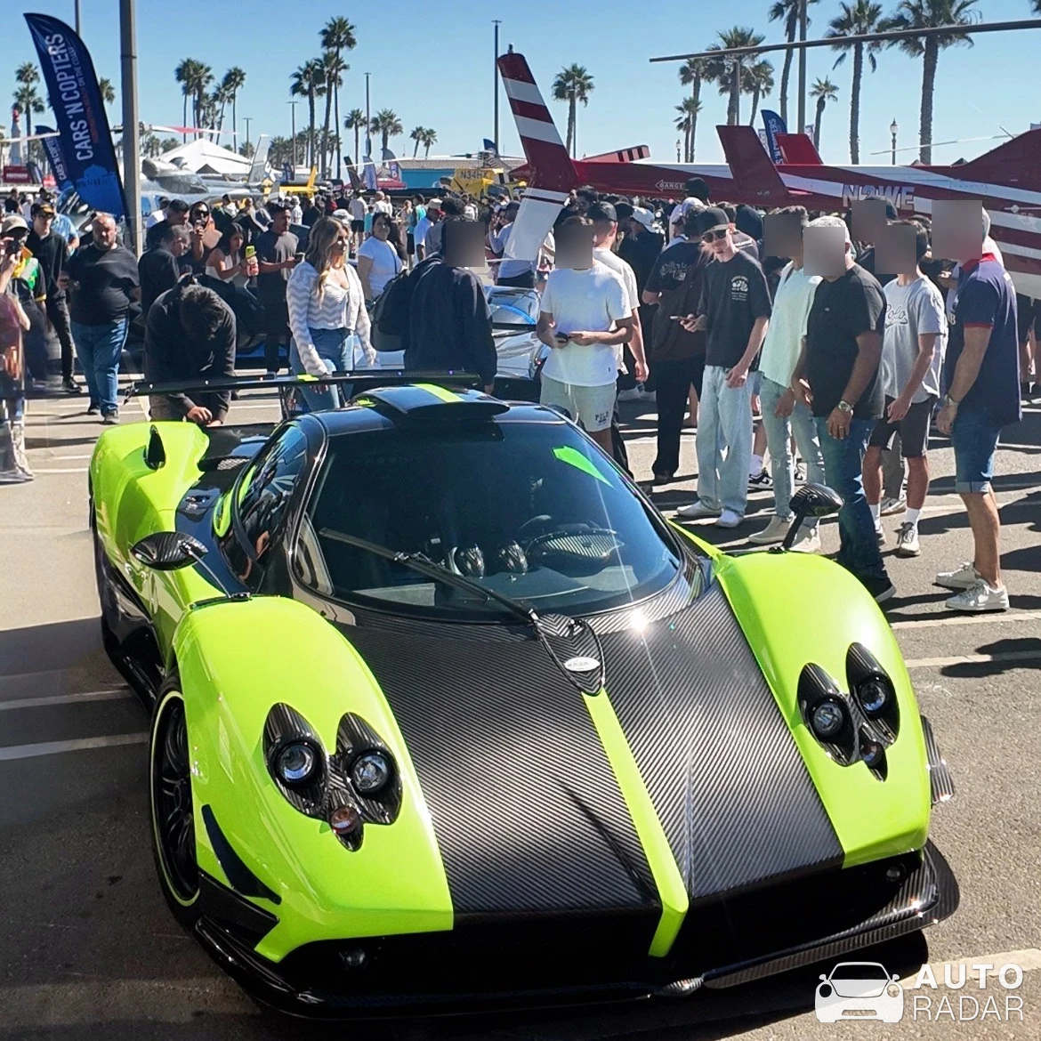 Pagani Zonda Cinque spotted in Huntington Beach, United States