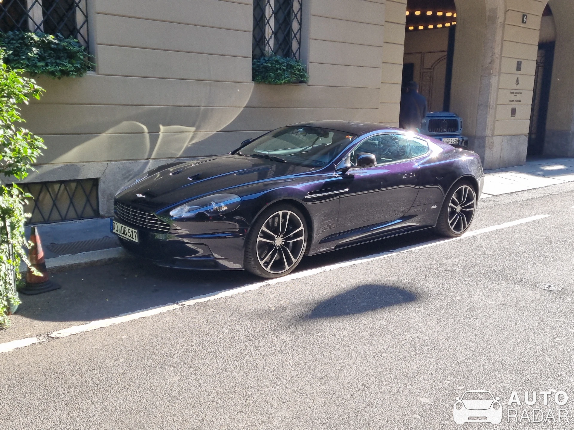 Aston Martin DBS Volante UB-2010 spotted in Milano