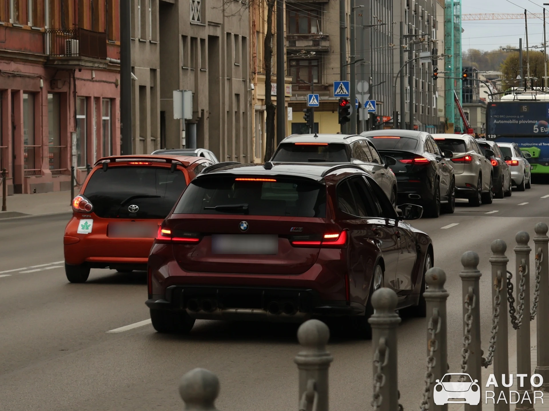 BMW M3 G81 Touring Competition 2025 spotted in Kaunas