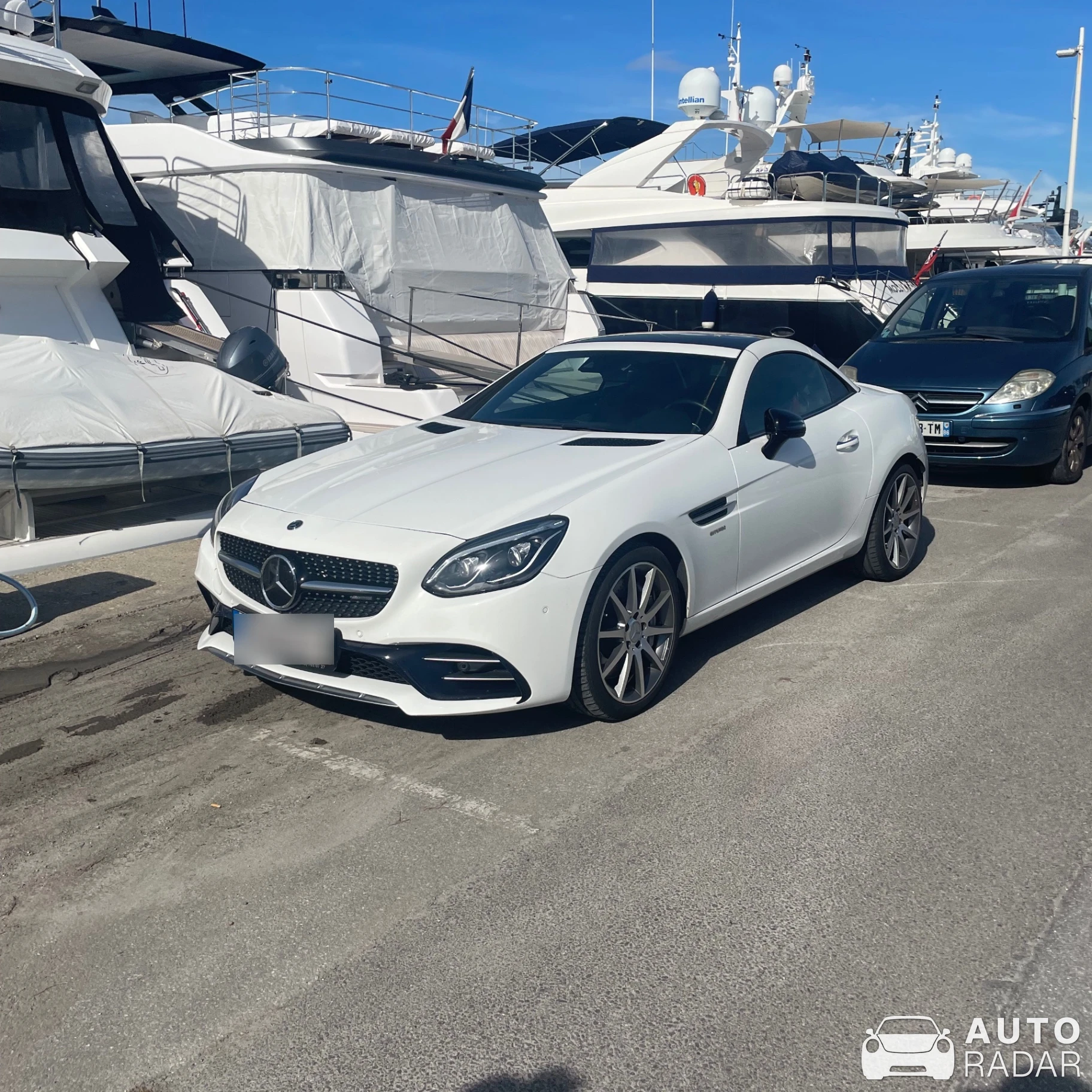 Mercedes-Benz SLC-Klasse spotted in Antibes, France