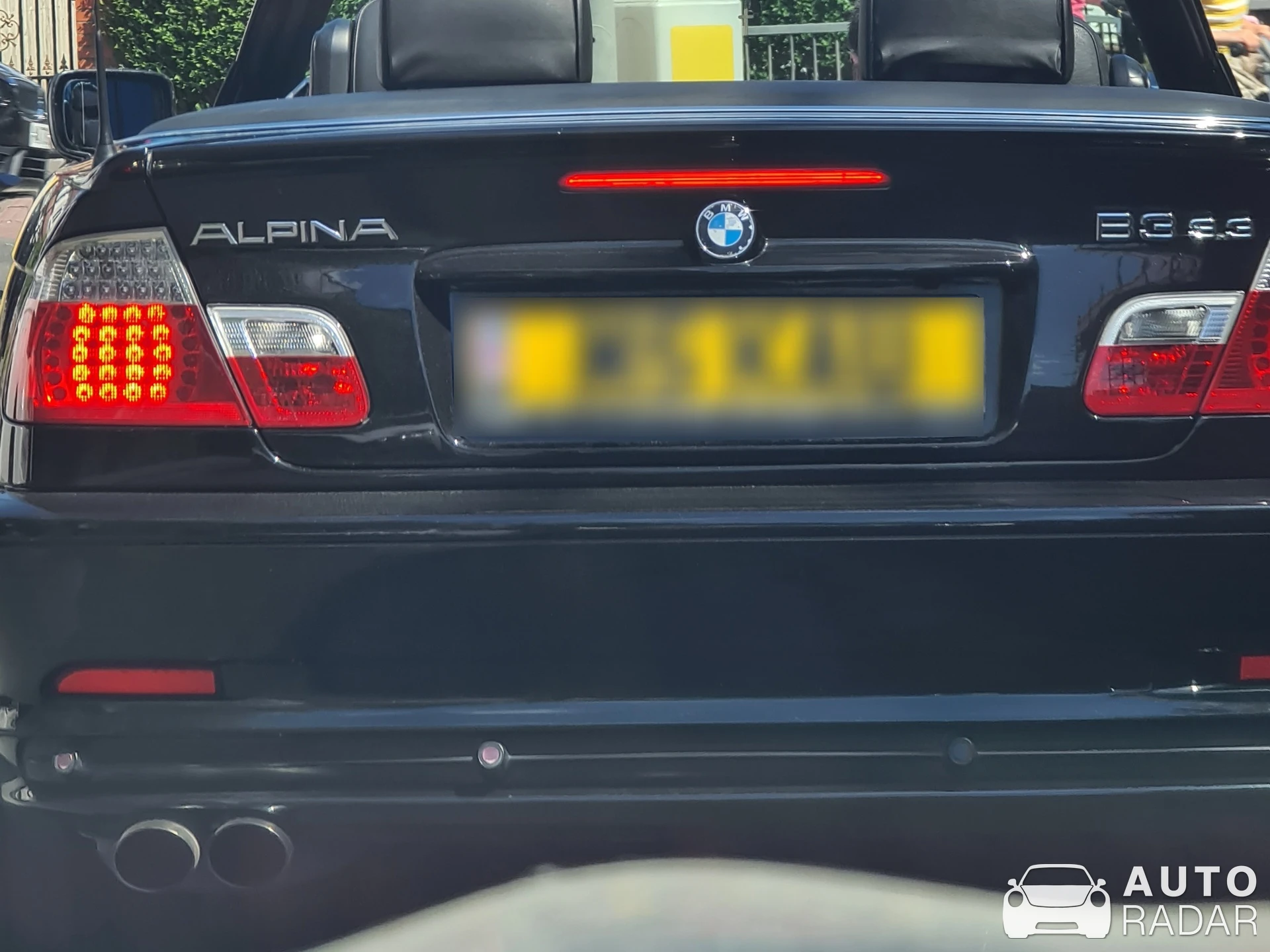 Alpina B3 BiTurbo Cabriolet spotted in Hounslow
