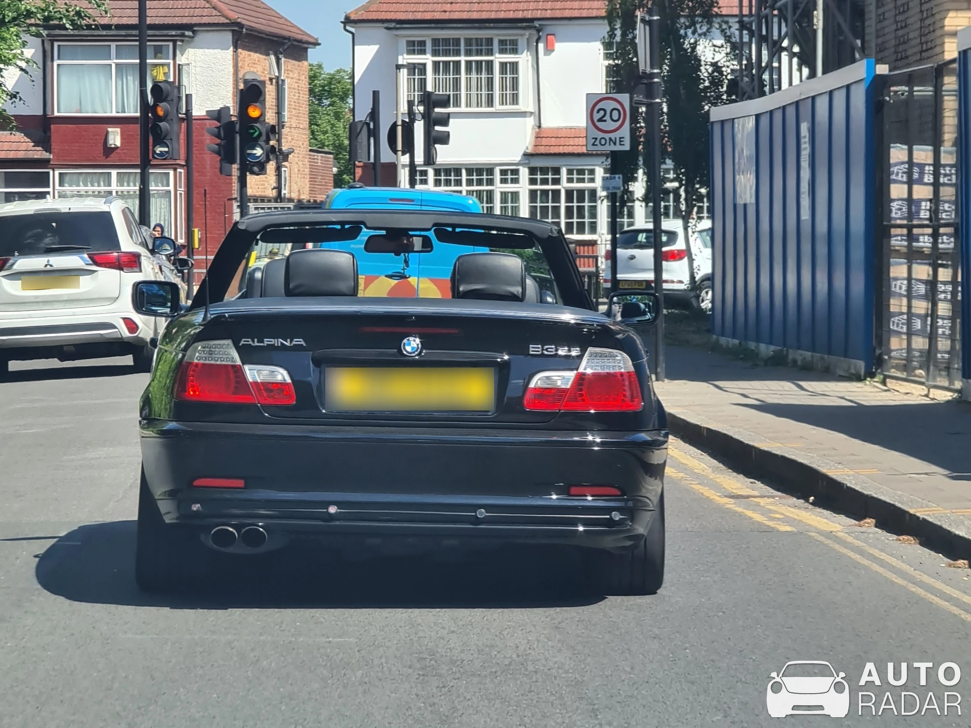 Alpina B3 BiTurbo Cabriolet spotted in Hounslow, United Kingdom