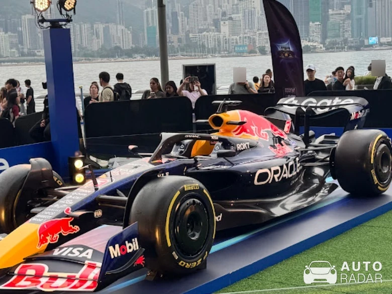 Red Bull Racing RB20 spotted in Hong Kong