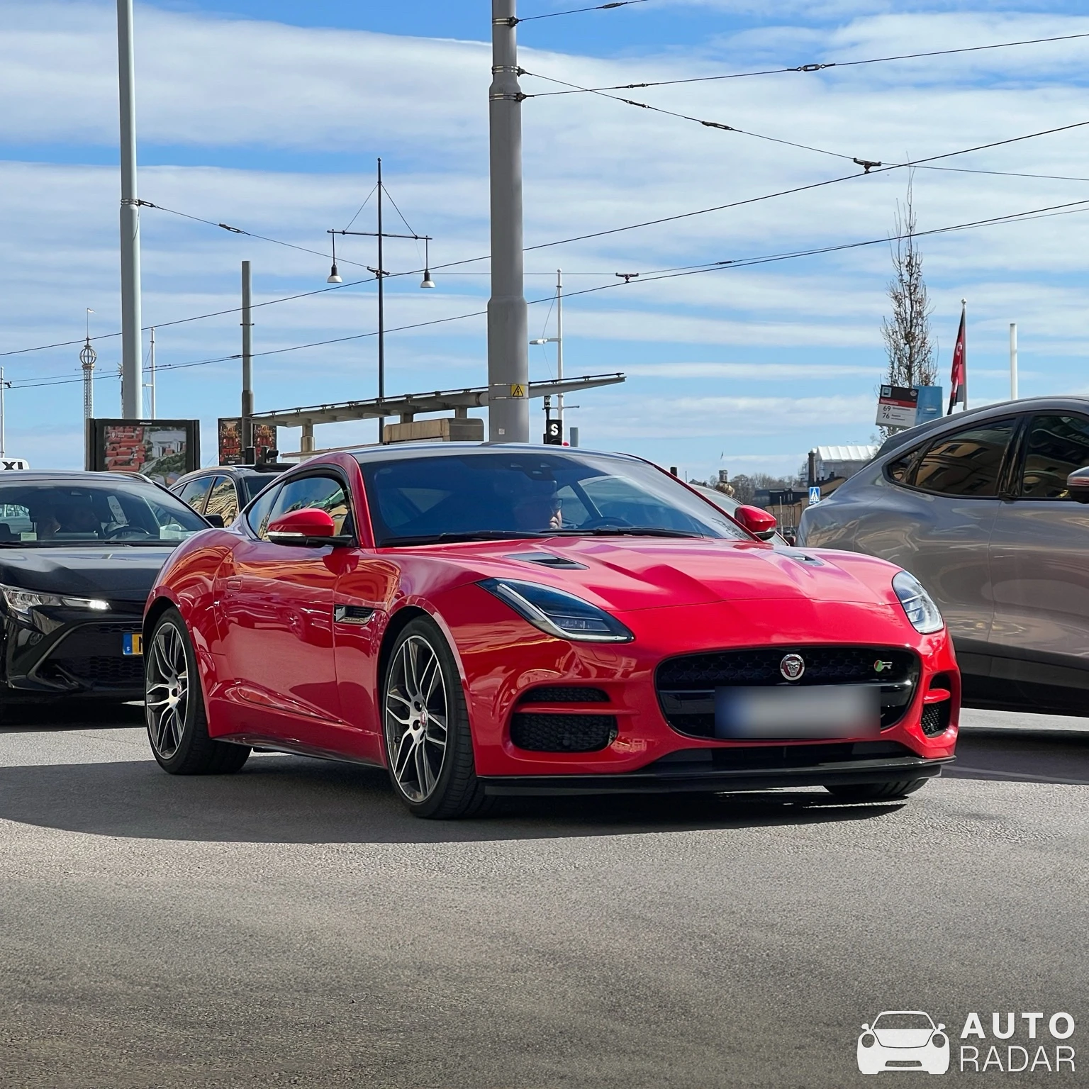 Jaguar F-Type R Coupé 2017 spotted