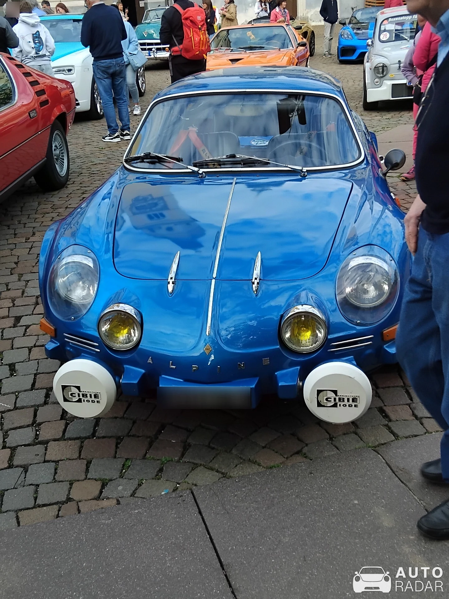 Renault Alpine A110-50 spotted in Bressanone