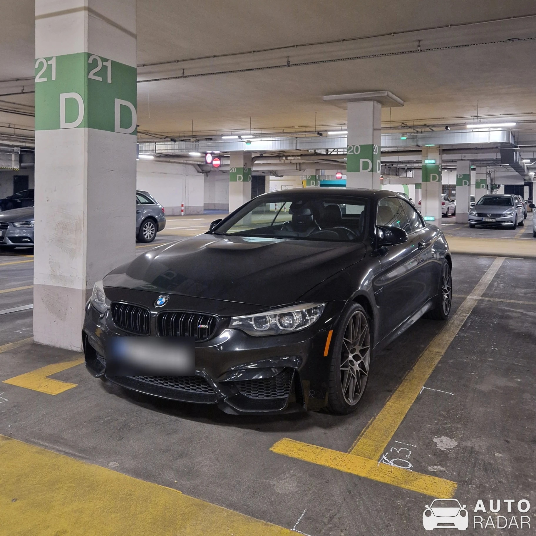 BMW M4 F83 Convertible Competition spotted in Warszawa, Polska