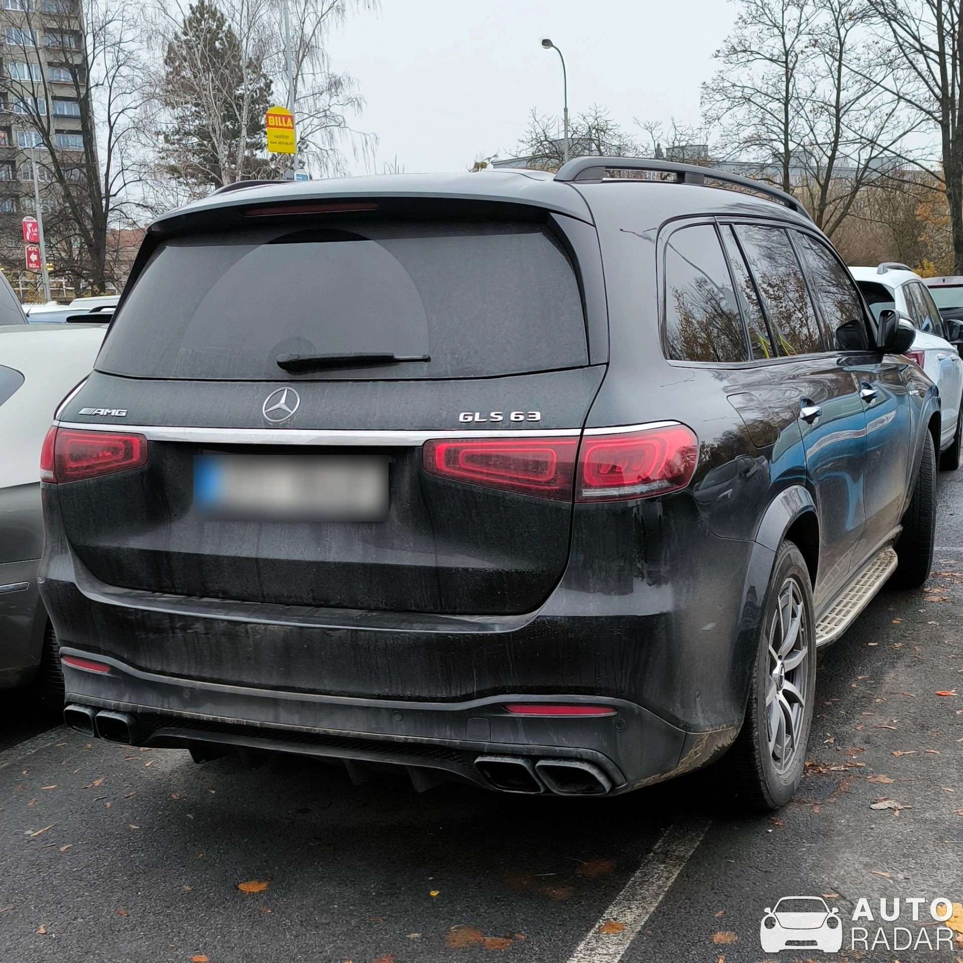 Mercedes-AMG GLS 63 X167 spotted in Karviná, Czechia