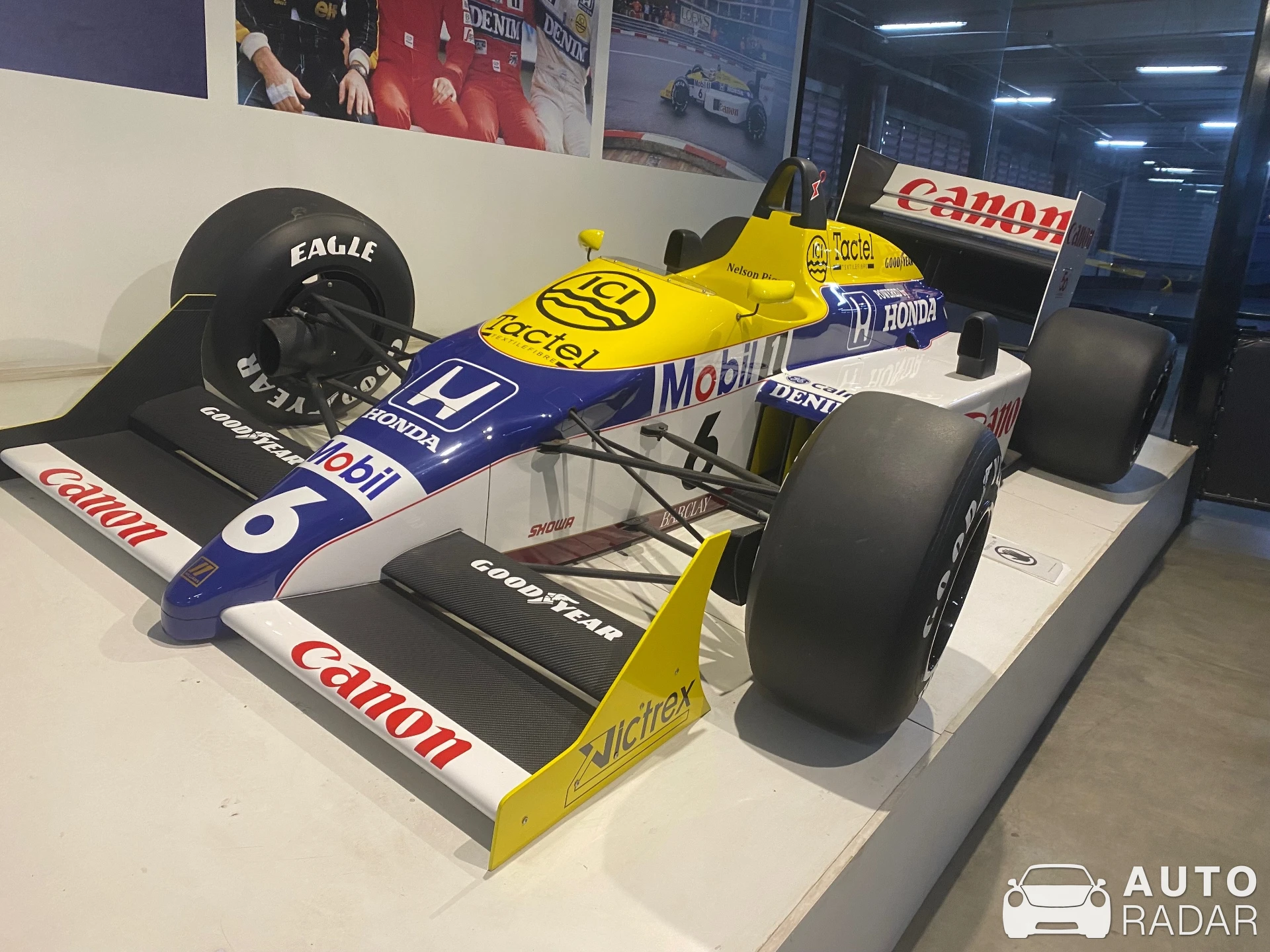 Williams FW15 spotted in Partenon, Brasil