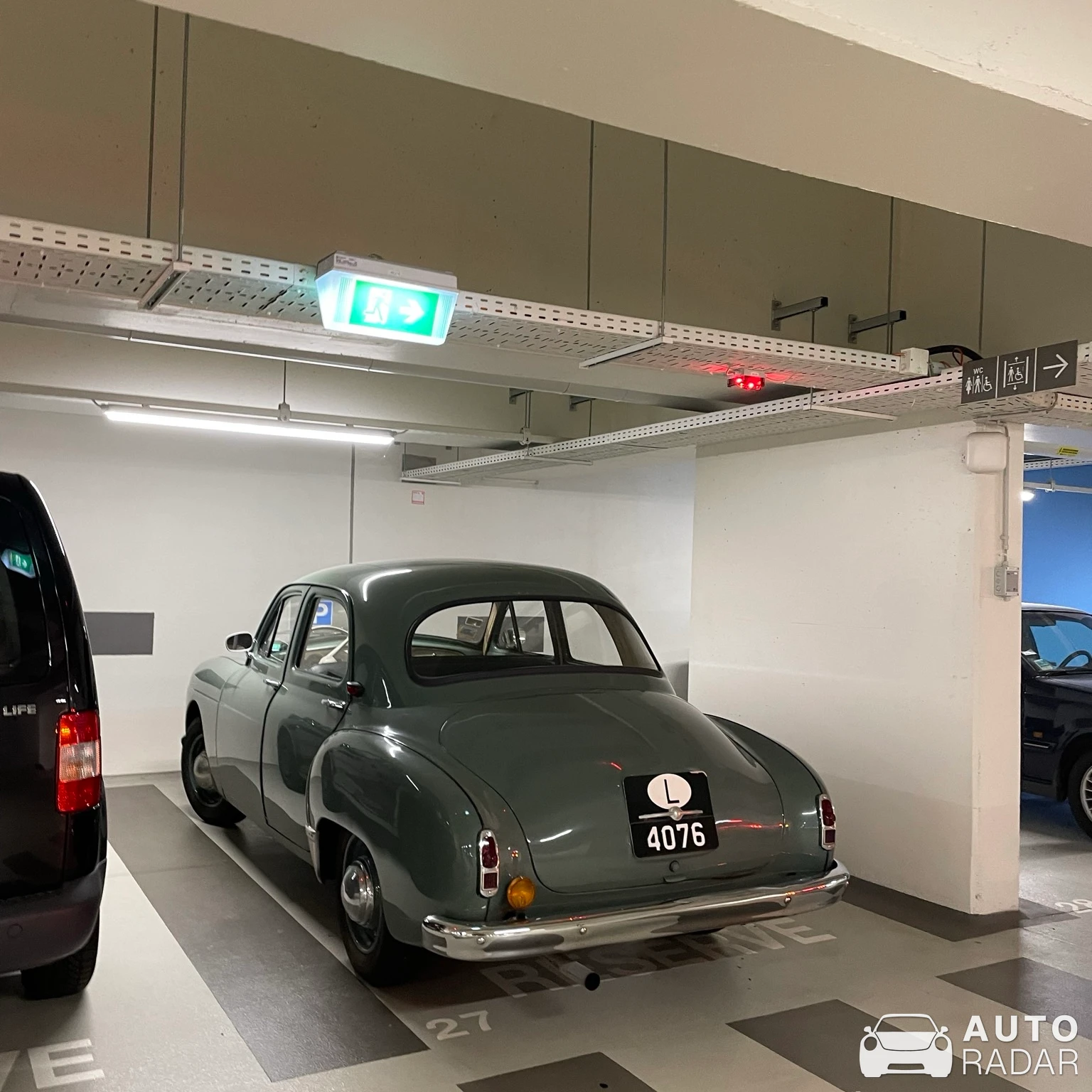 Saab 92 spotted in Luxembourg