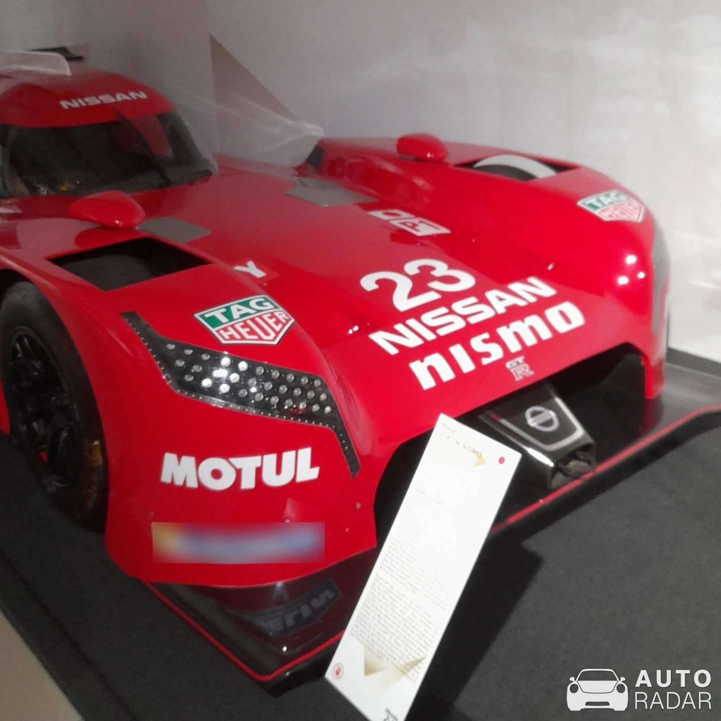 Nissan GT-R LM Nismo spotted in Le Mans