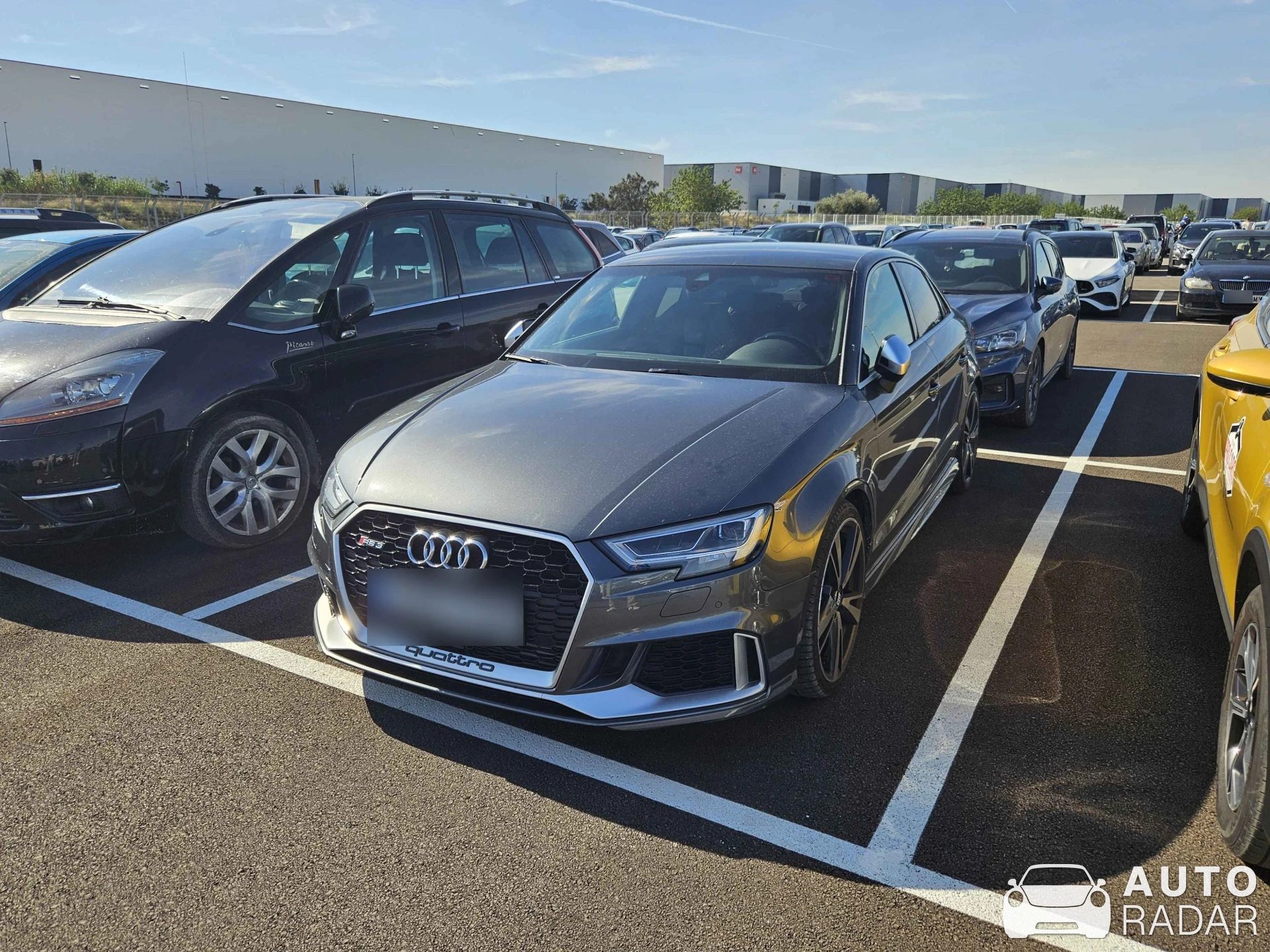 Audi RS3 Sedan 8V spotted in Cheste, Spain