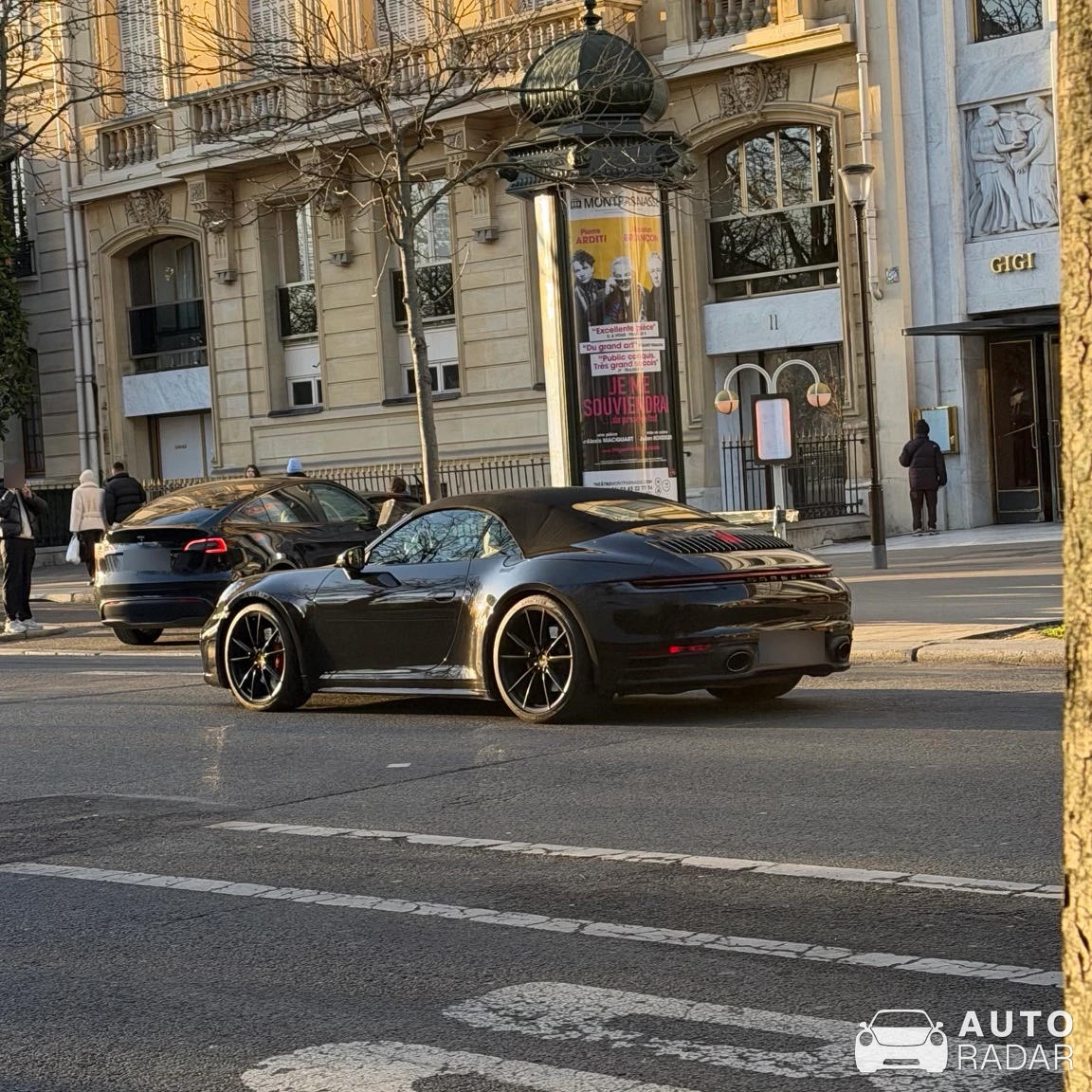 Porsche 992 Carrera S Cabriolet MkI spotted in Paris, France