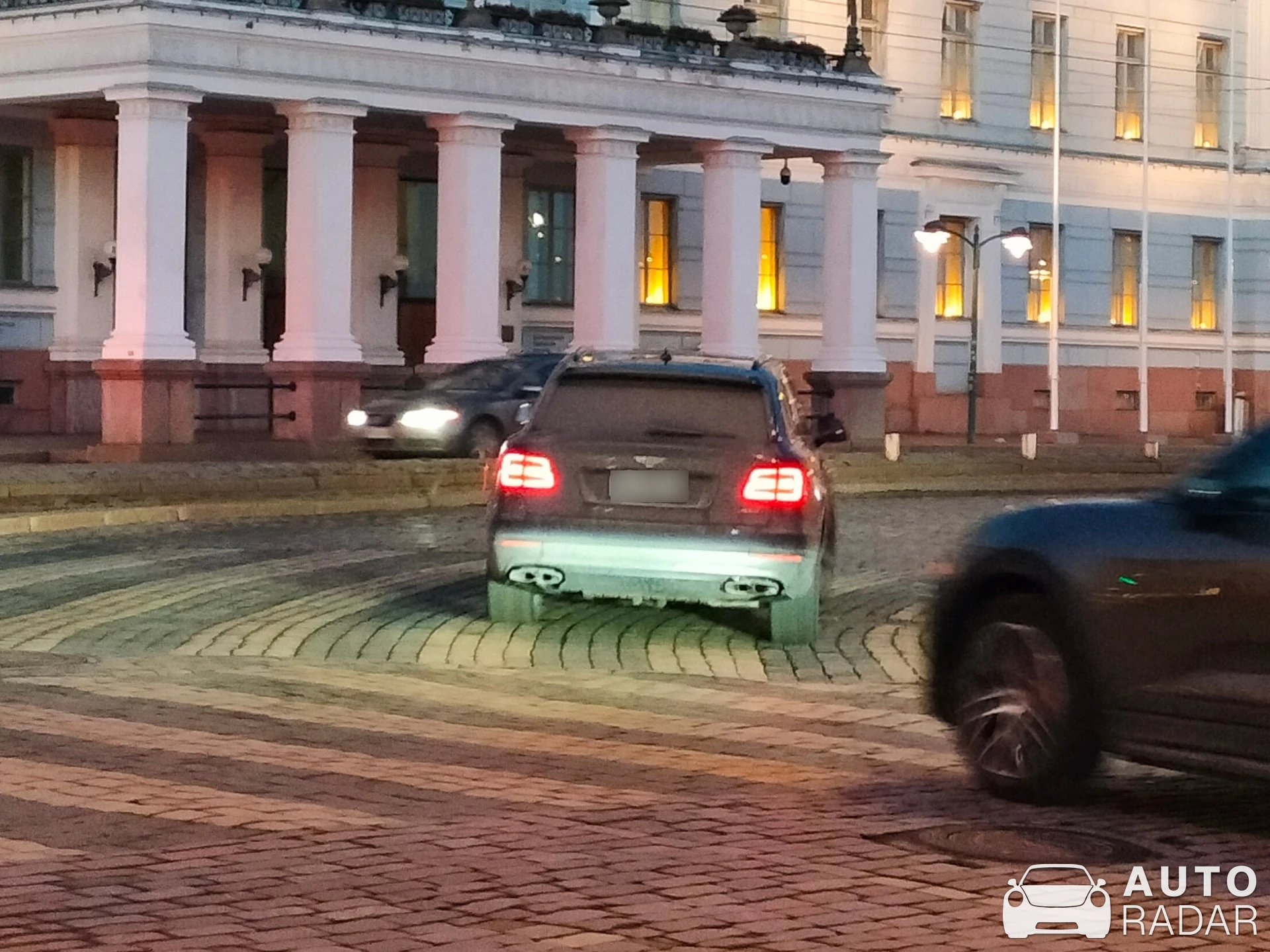 Bentley Bentayga spotted in Helsinki, Finland